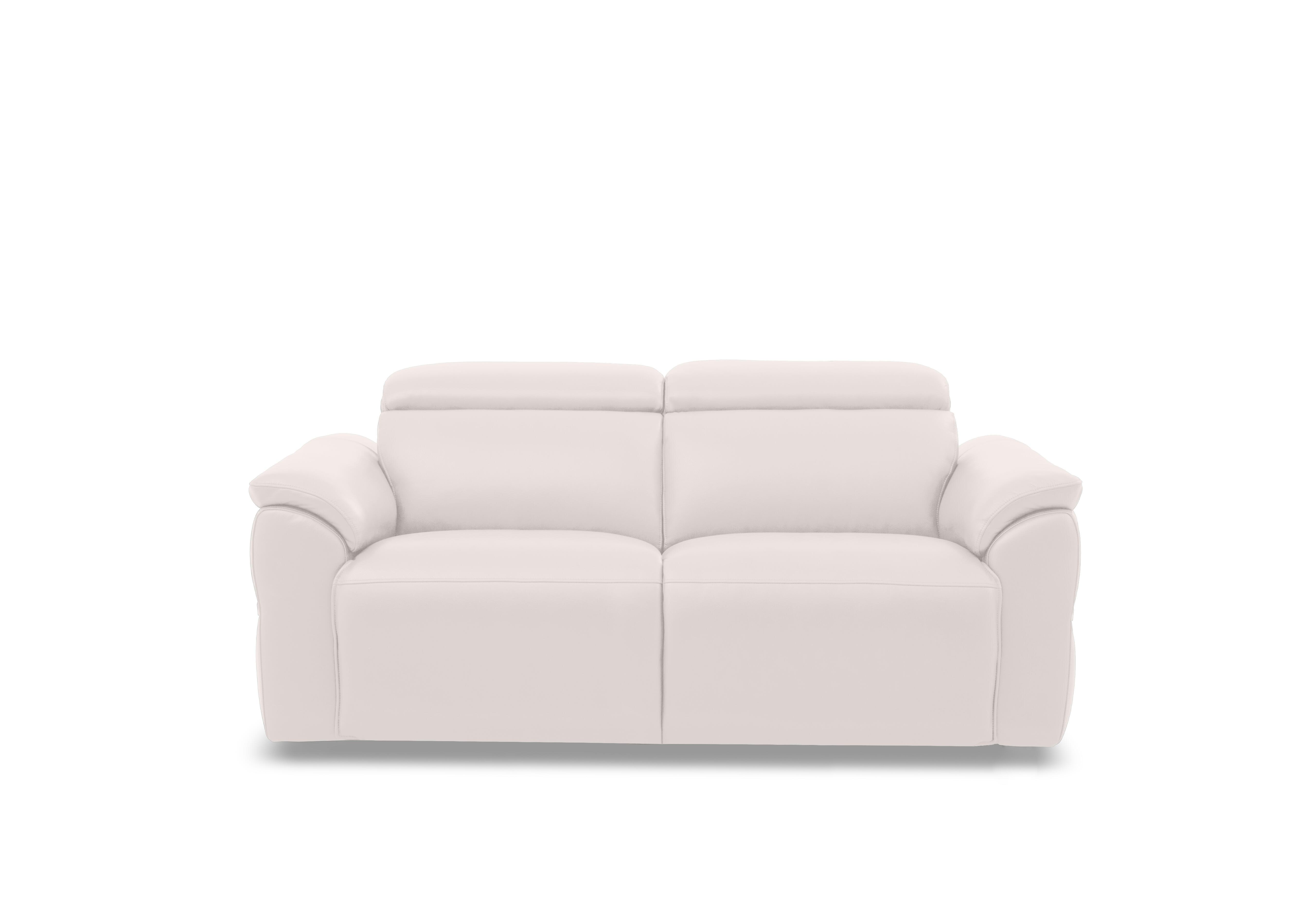 Dolomite 3 Seater Leather Sofa in Oslo Cotton Cat-40/13 on Furniture Village