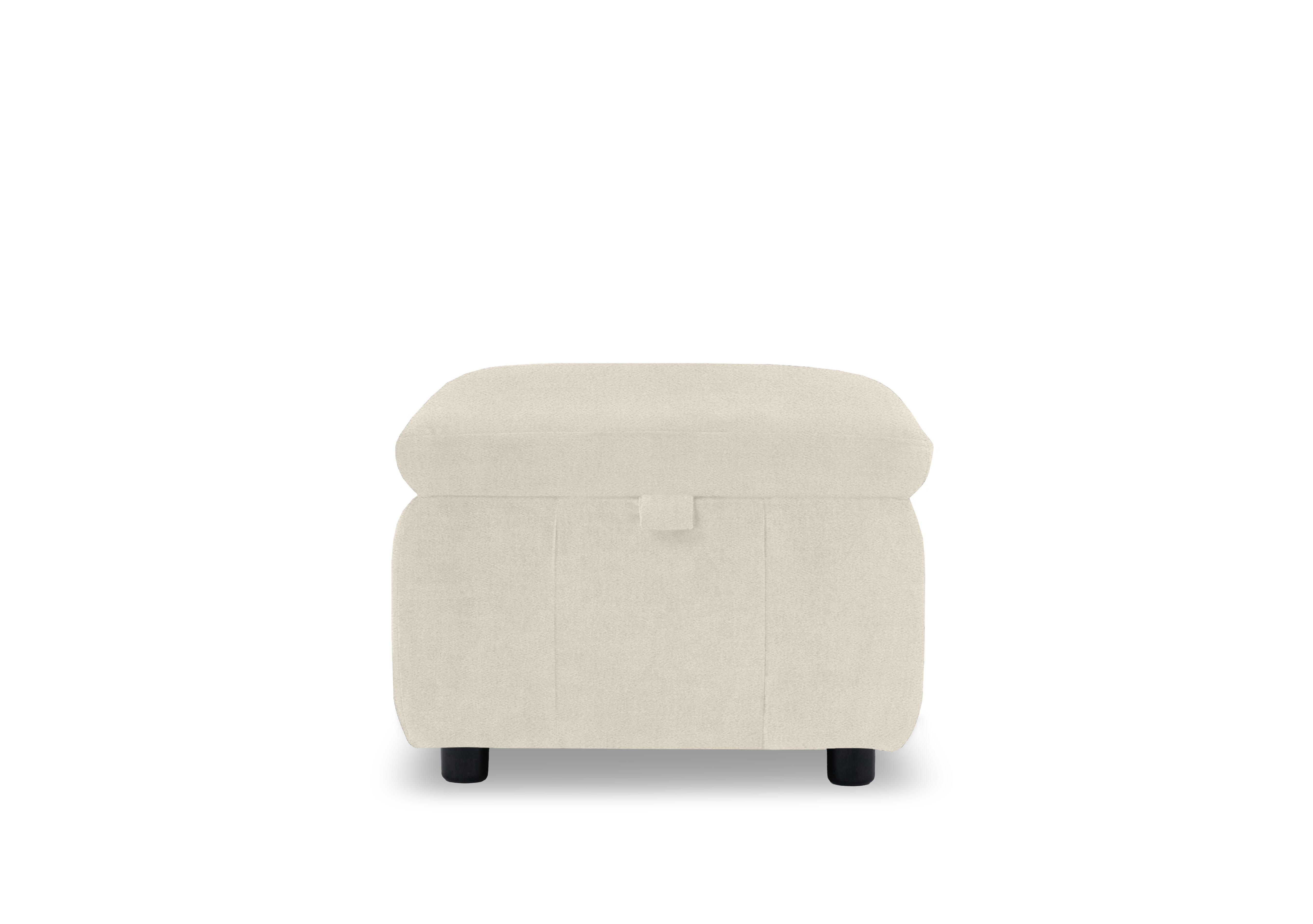 Dolomite Fabric Storage Footstool in Hudson Mink 25120 on Furniture Village