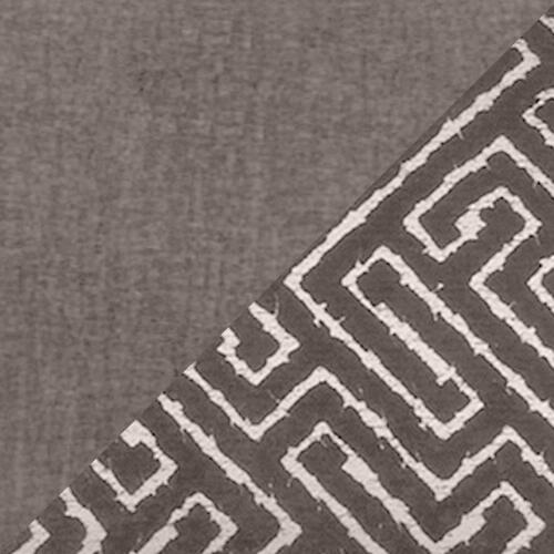 Bellissimo Rectangular Glass Top Table in Mirage Truffle - Bell Mink/Gld on Furniture Village