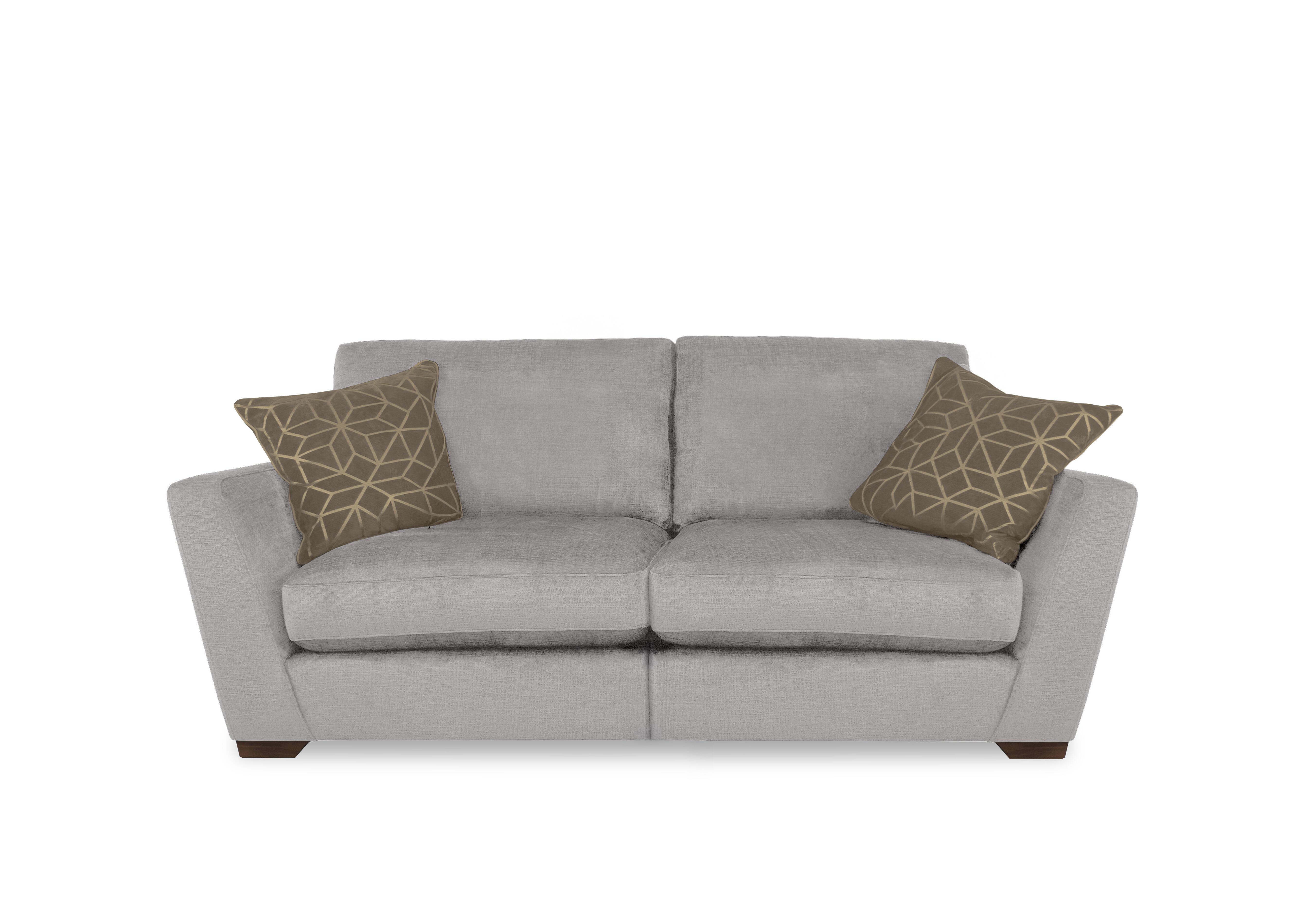 Royale 3 Seater Split Frame Sofa in Lustro Stone on Furniture Village