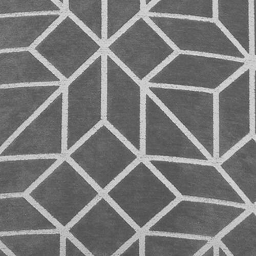 Royale Wing Chair in Royale Grey/Silver on Furniture Village