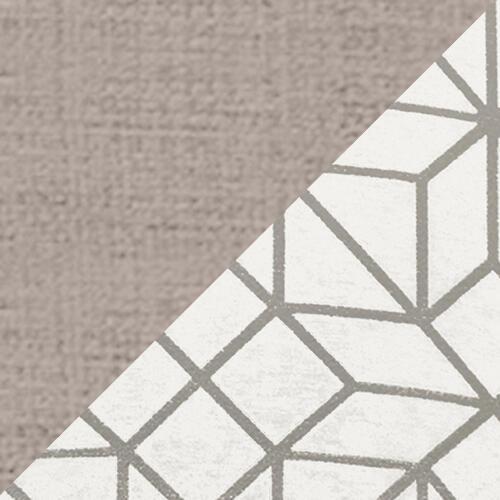 Royale Square Glass Top Table in Lustro Biscuit - Royale Crm/Ch on Furniture Village