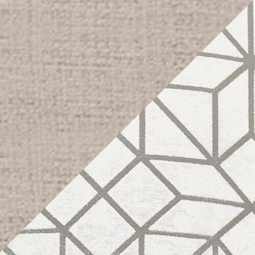 Royale Square Glass Top Table in Lustro Dove - Royale Crm/Champ on Furniture Village