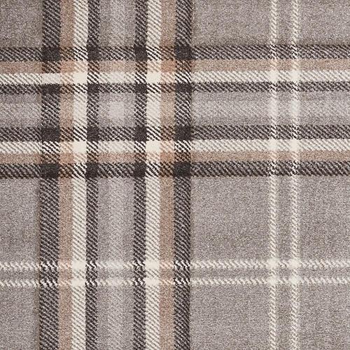 Kelso Check Rug in Grey on Furniture Village