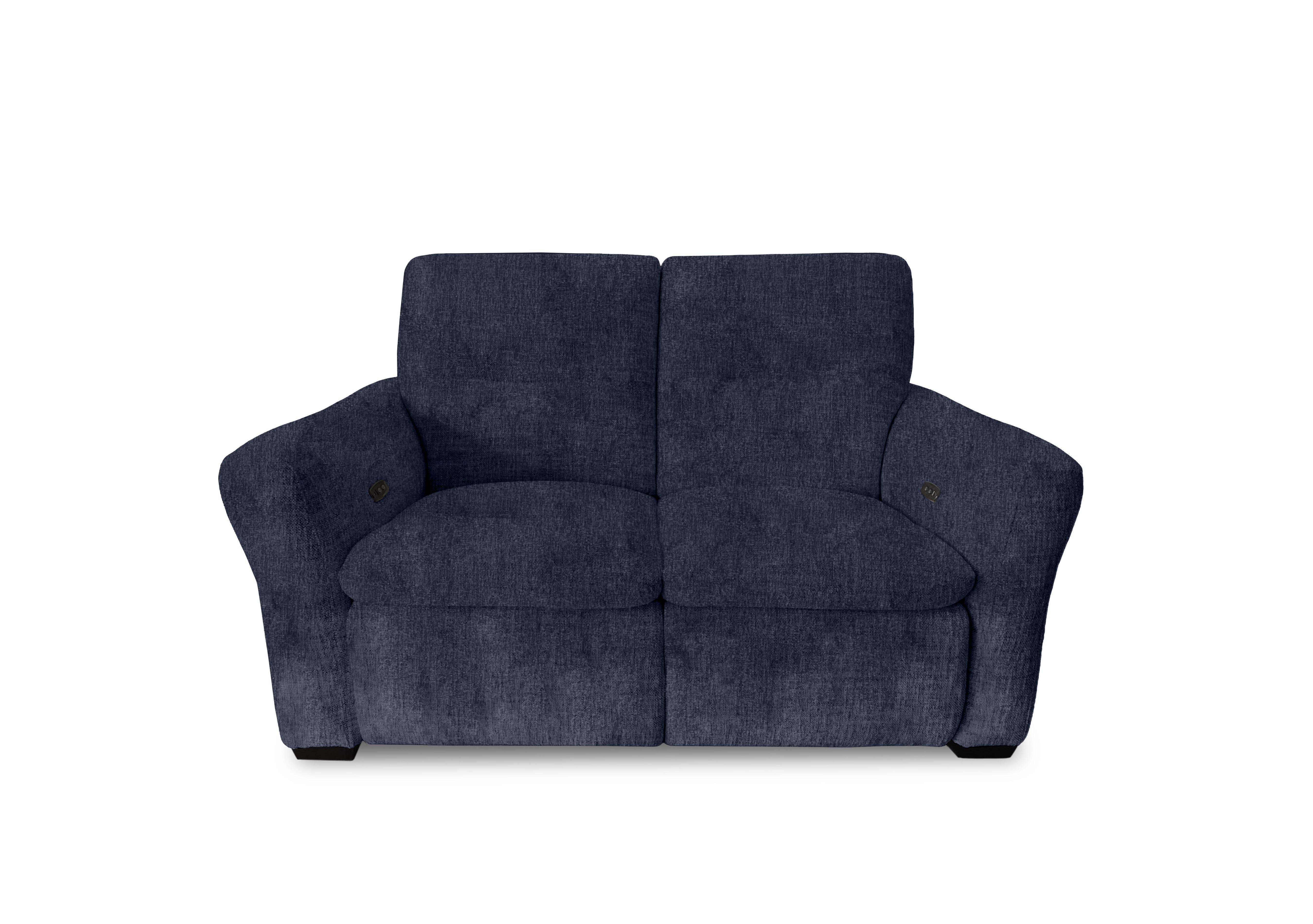 Restore Fabric 2 Seater Power Recliner Sofa in Fab-Crn-101 Ink on Furniture Village