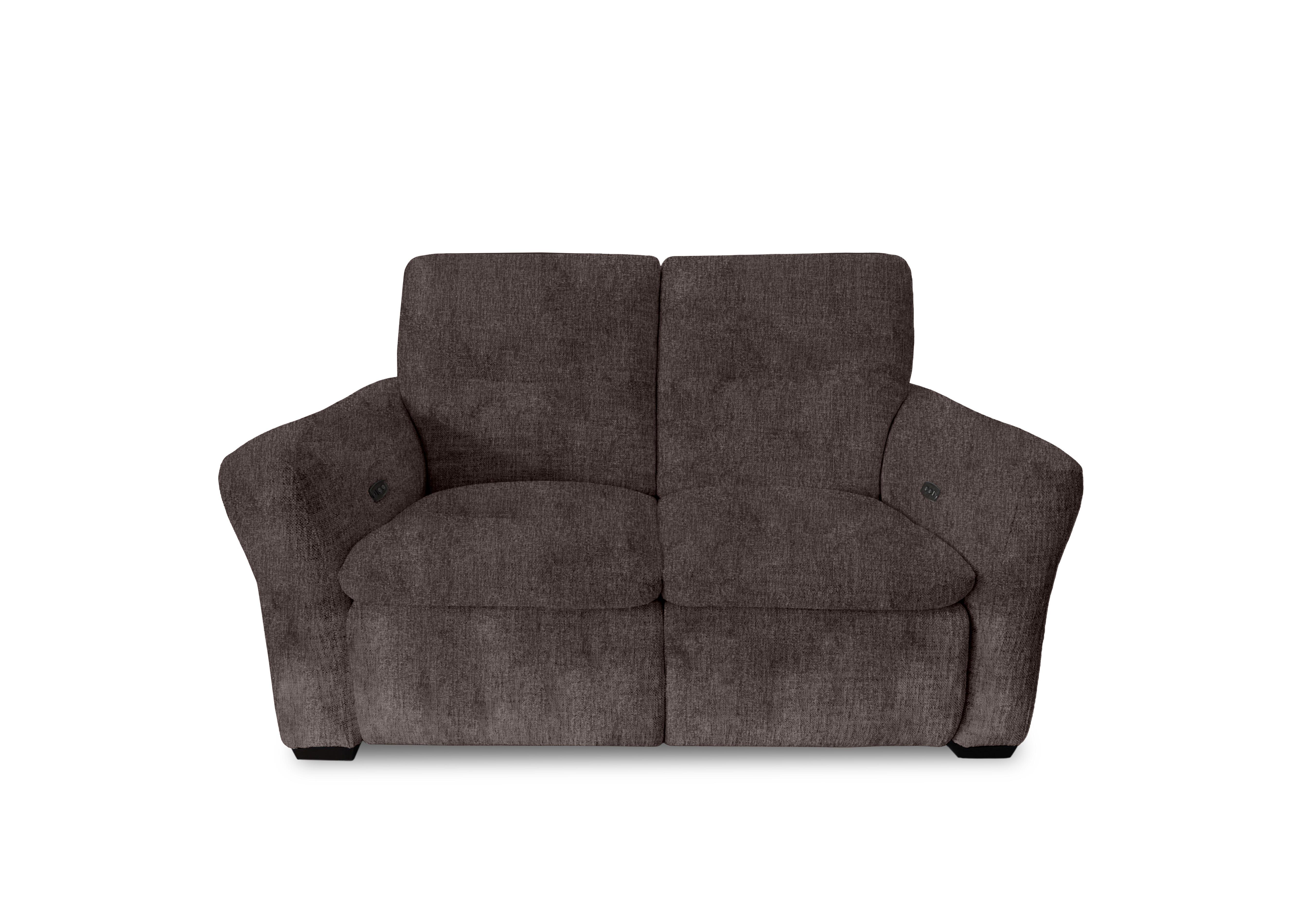 Restore Fabric 2 Seater Power Recliner Sofa in Fab-Crn-102 Cacao on Furniture Village