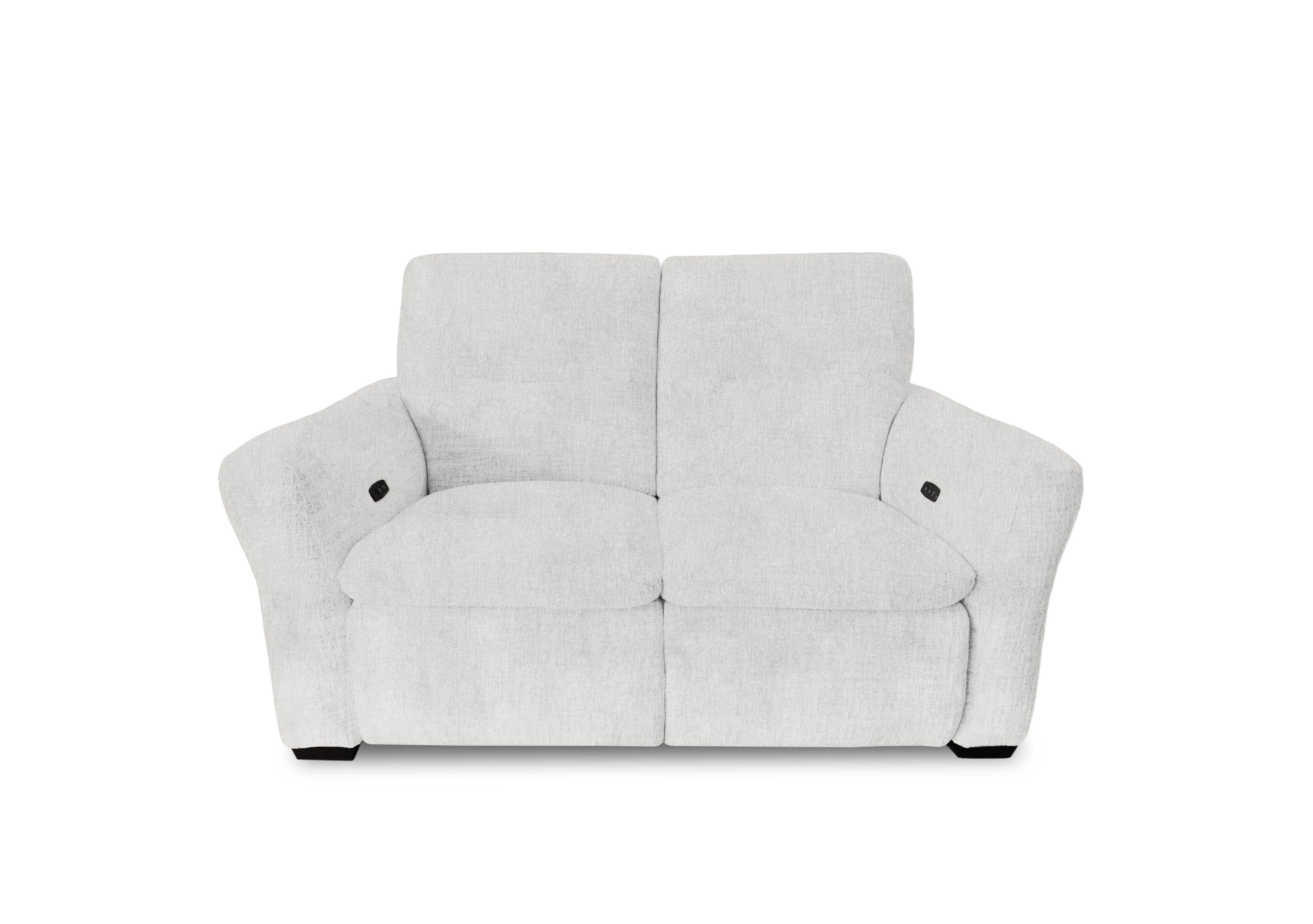 Restore Fabric 2 Seater Power Recliner Sofa in Fab-Crn-104 Mist on Furniture Village