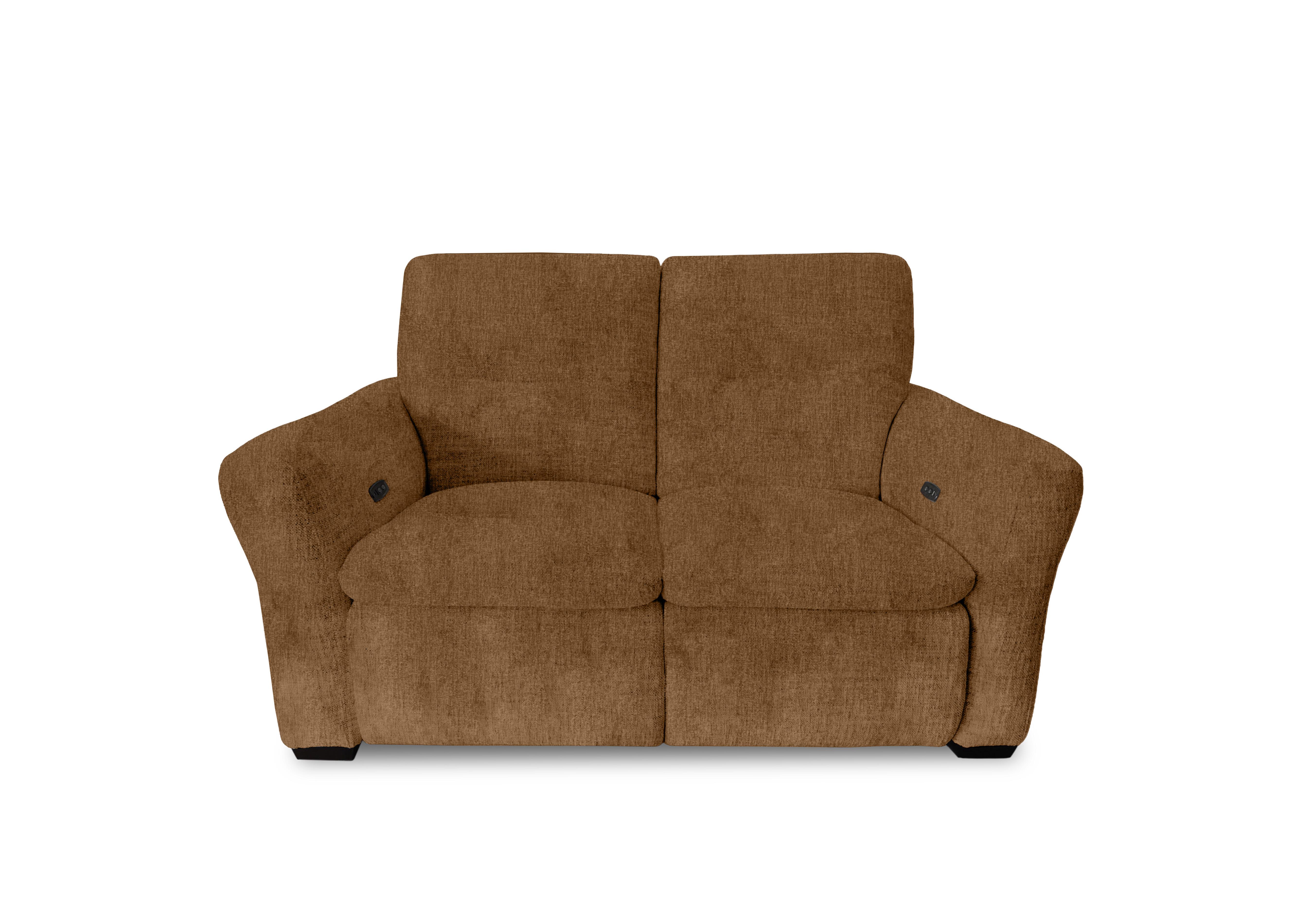 Restore Fabric 2 Seater Power Recliner Sofa in Fab-Crn-272 Tumeric on Furniture Village