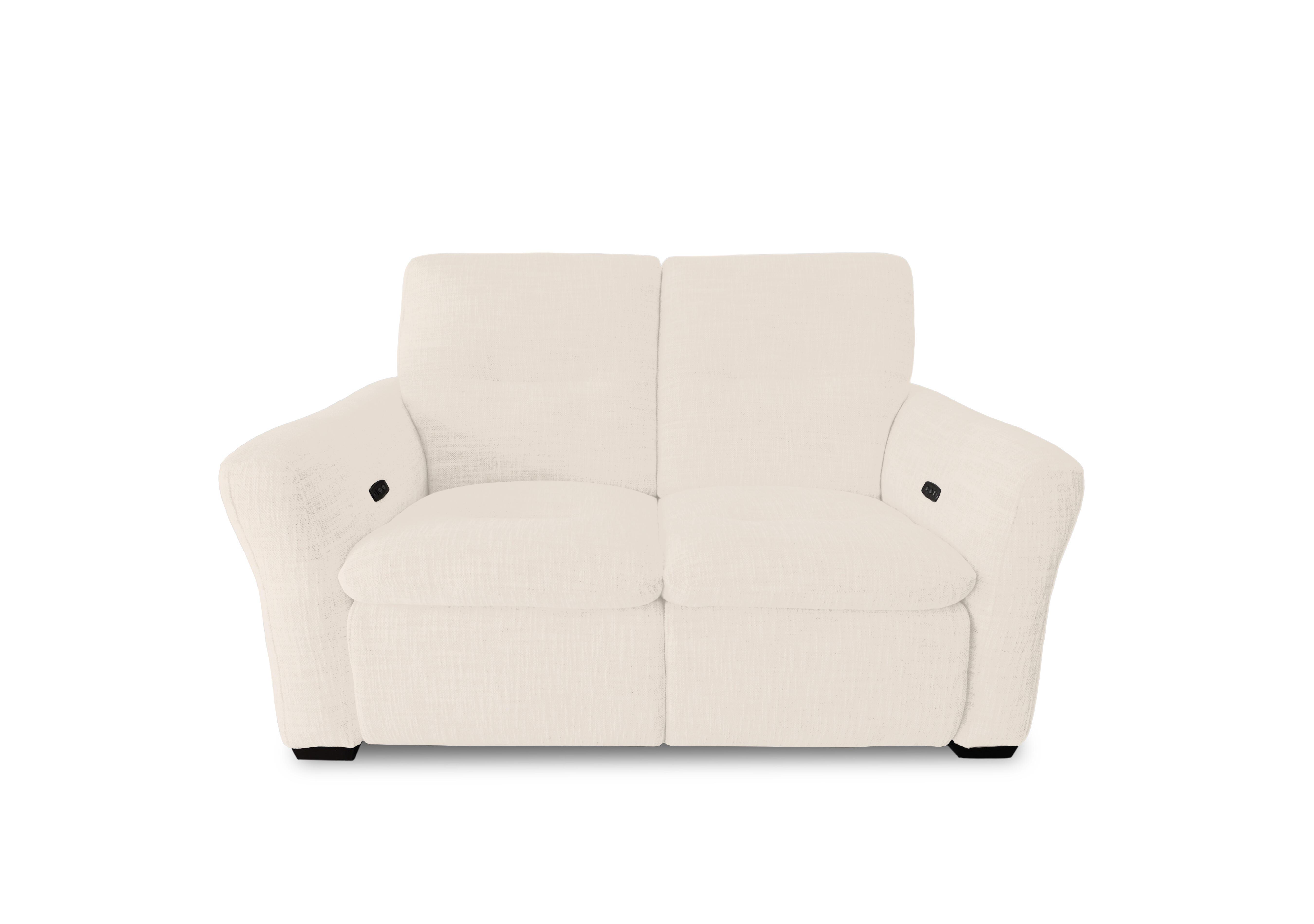Restore Fabric 2 Seater Power Recliner Sofa in Fab-Dab-05 Cream on Furniture Village
