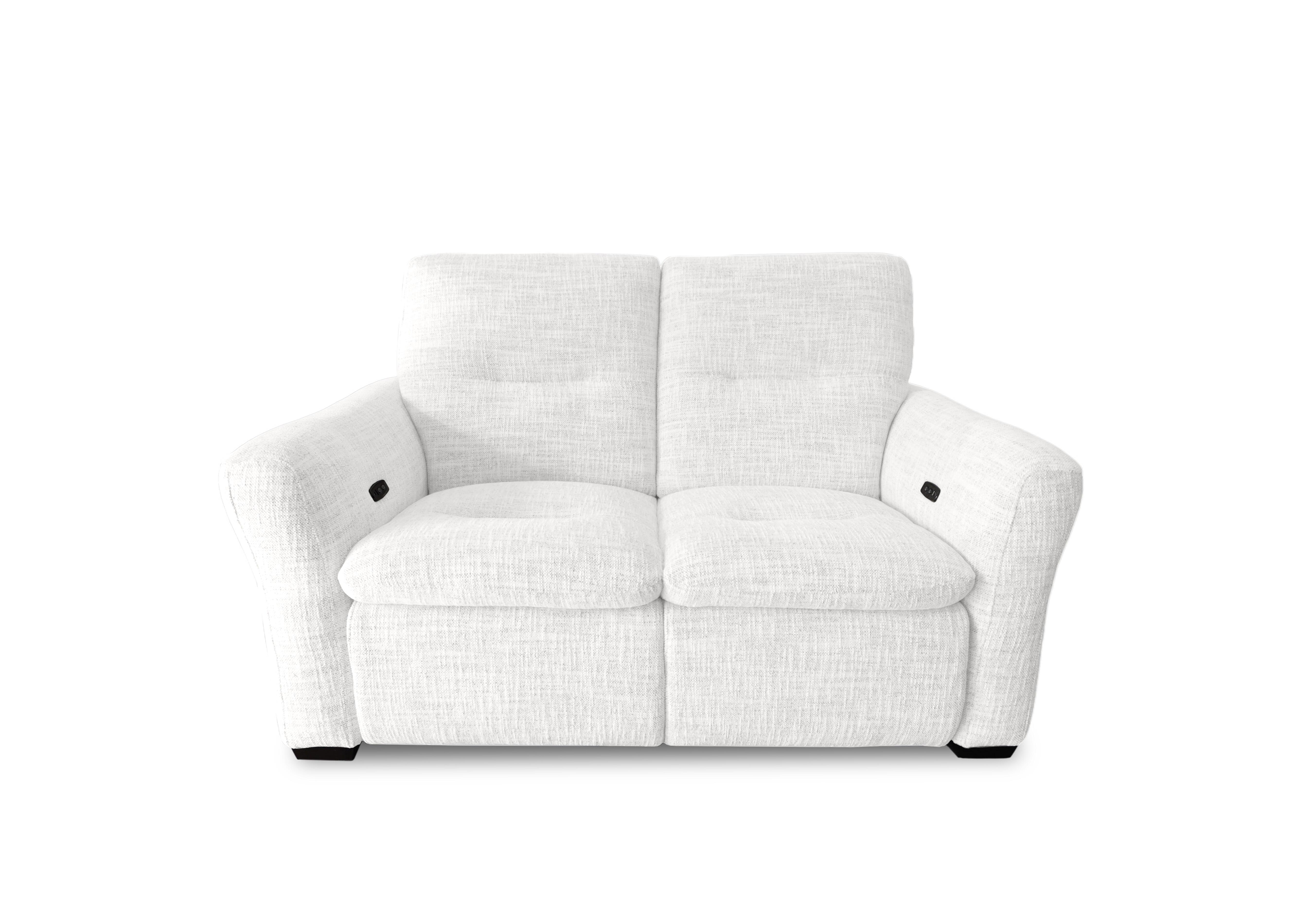 Restore Fabric 2 Seater Power Recliner Sofa in Fab-Mga-R03 Frost on Furniture Village