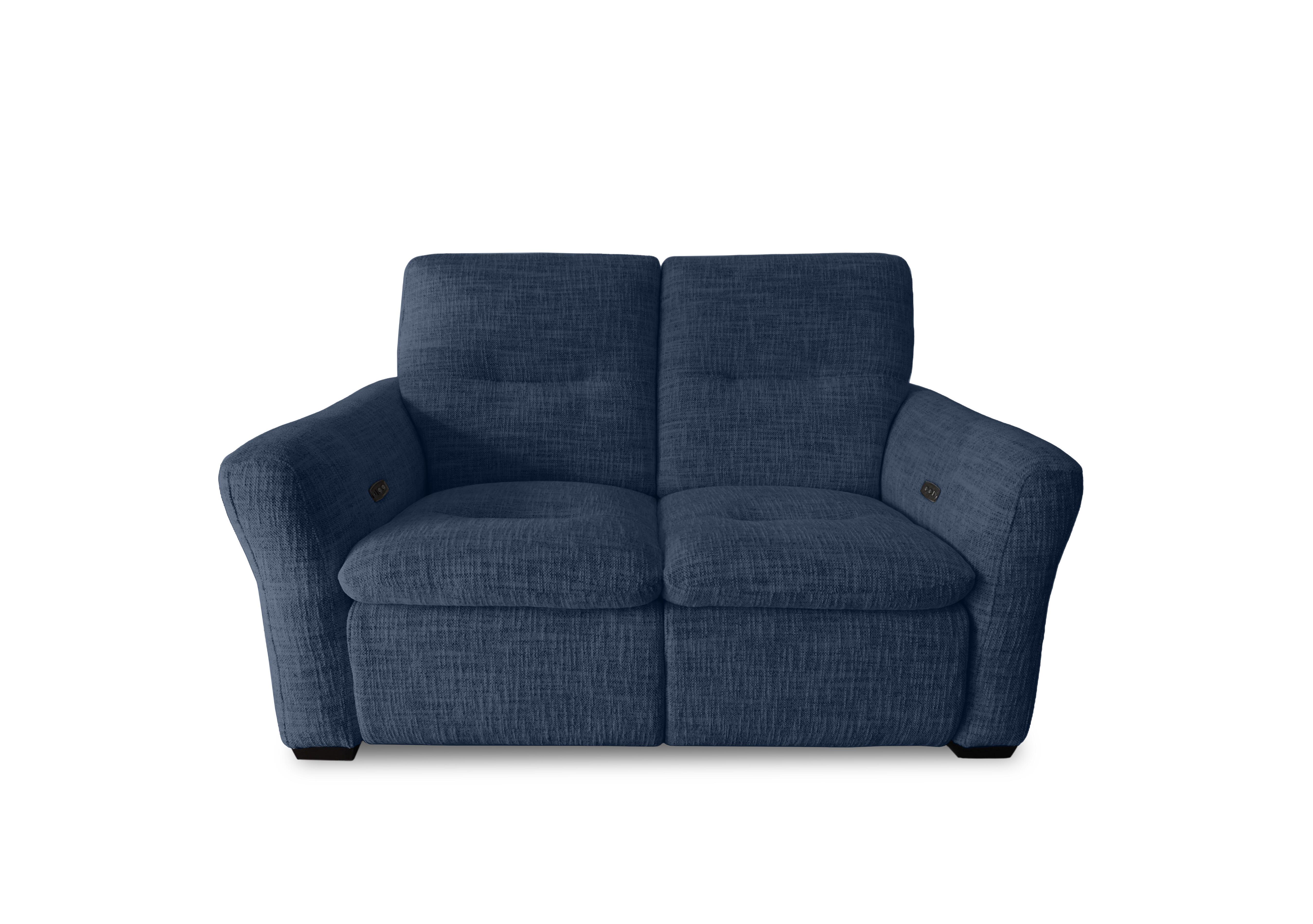 Restore Fabric 2 Seater Power Recliner Sofa in Fab-Mga-R10 Dark Denim on Furniture Village