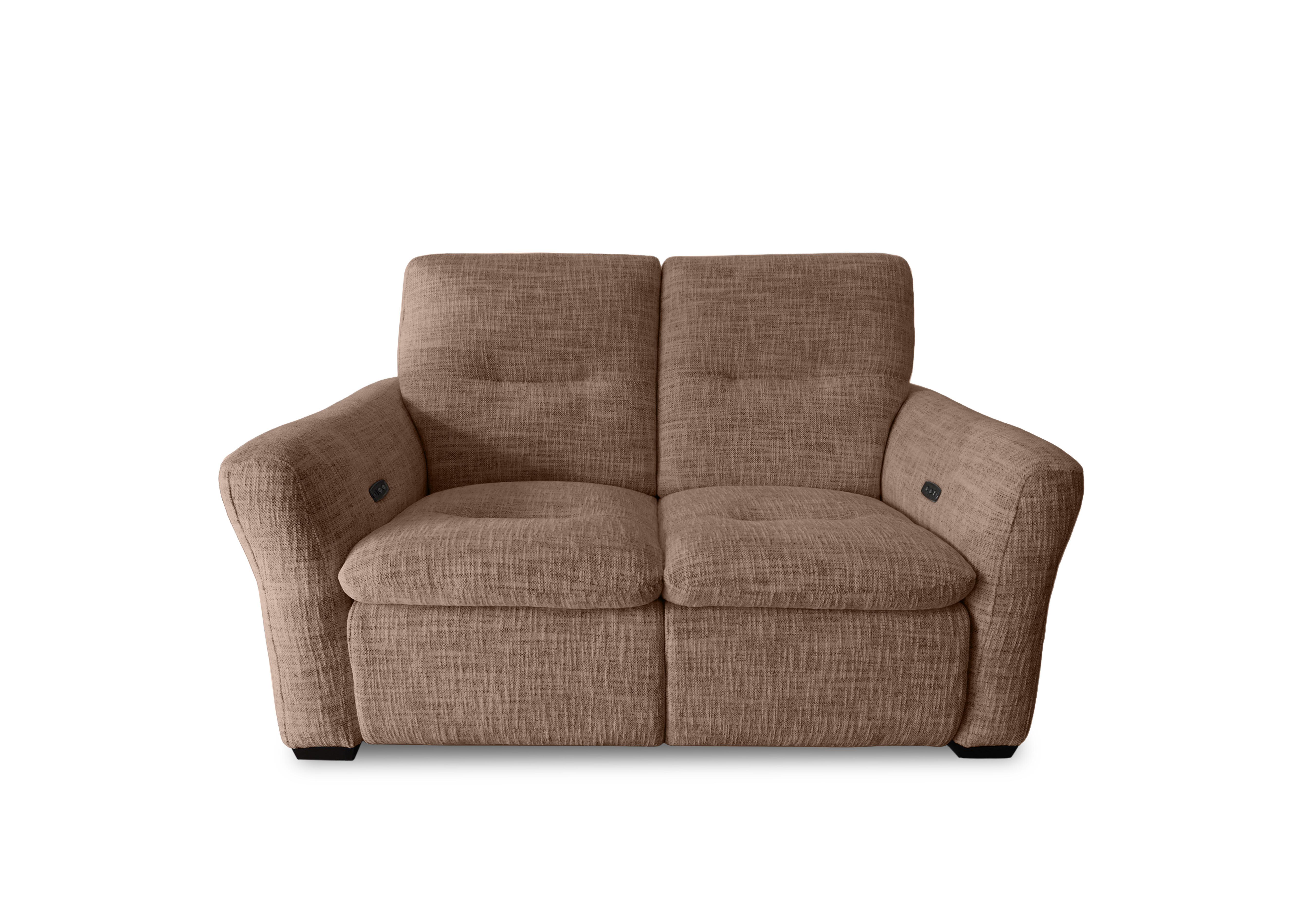 Restore 2 Seater Fabric Sofa in Fab-Mga-R13 Light Brown on Furniture Village