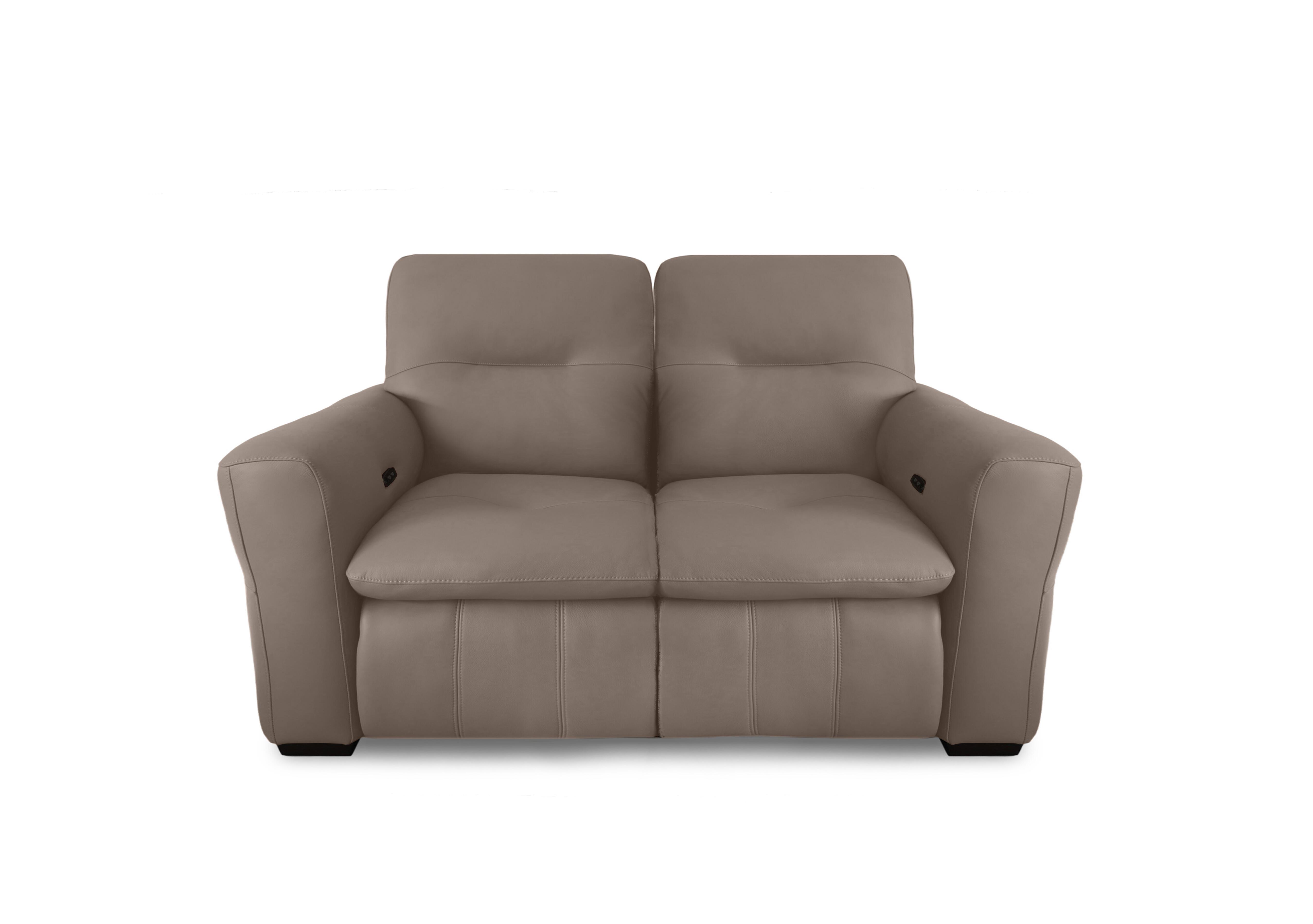 Restore Leather 2 Seater Power Recliner Sofa in Nc-513e Pine Bark on Furniture Village