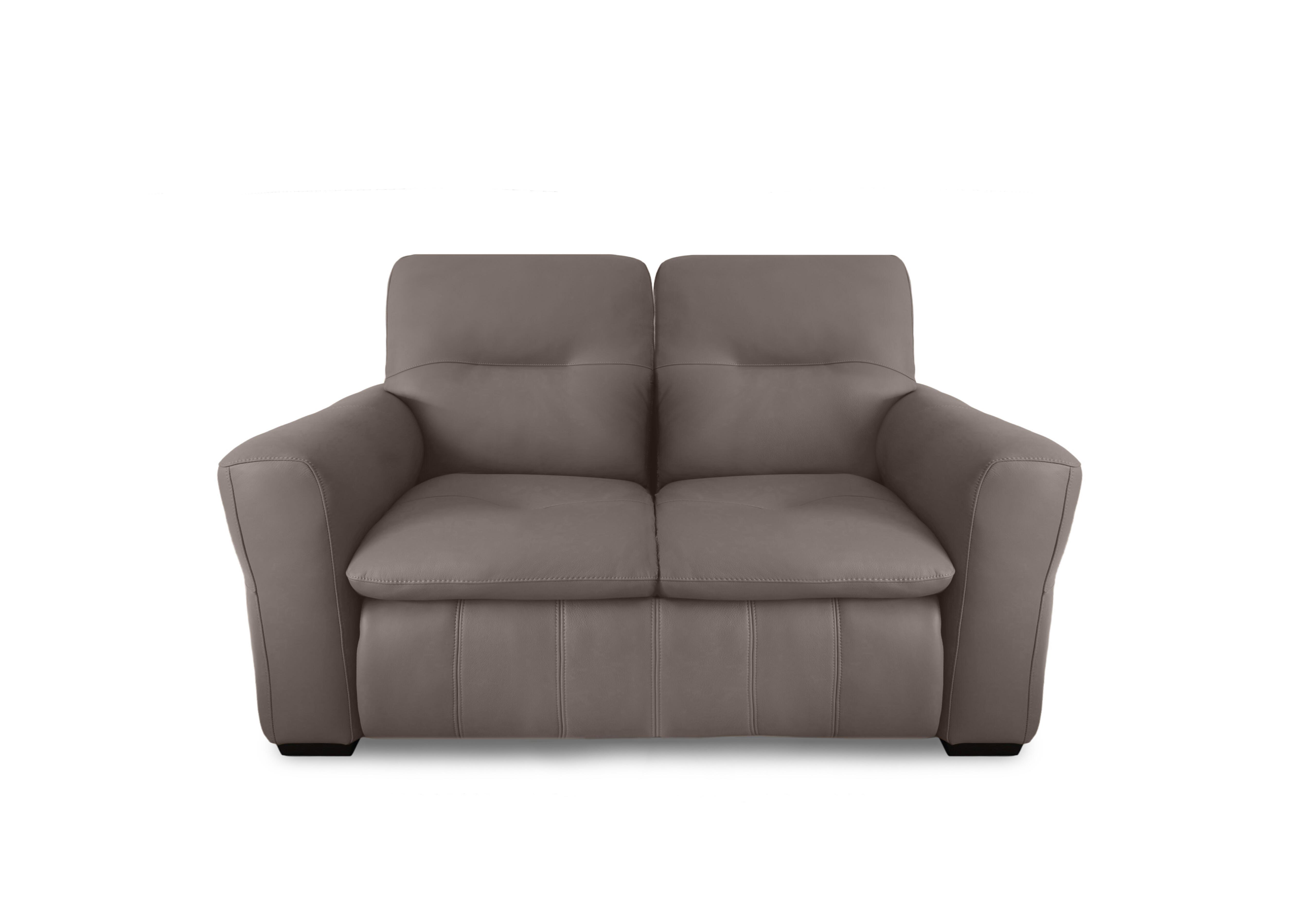 Restore Leather 2 Seater Power Recliner Sofa in Nw-042e Elephant on Furniture Village