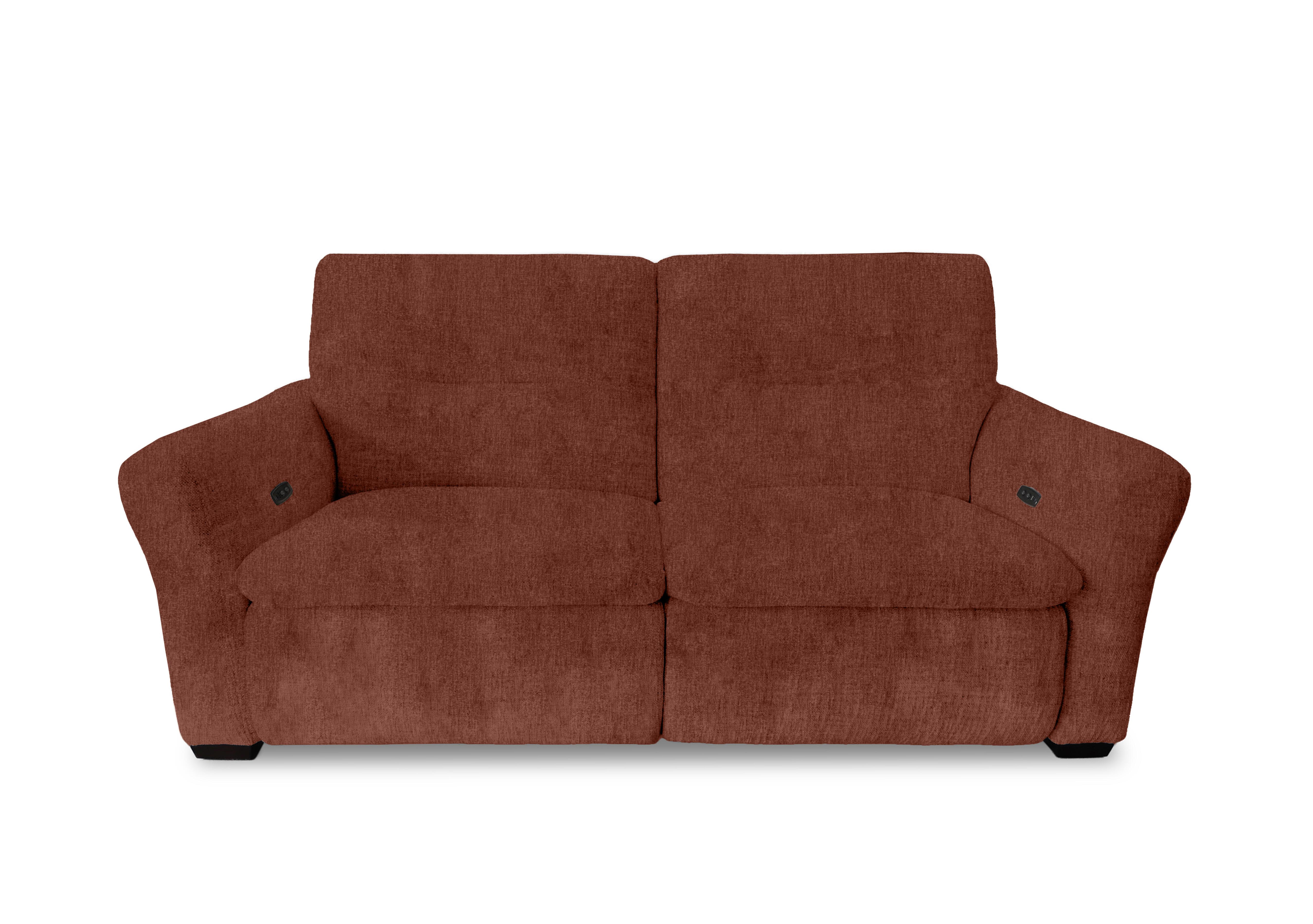 Restore Fabric 3 Seater Power Recliner Sofa in Fab-Crn-500 Caramel on Furniture Village