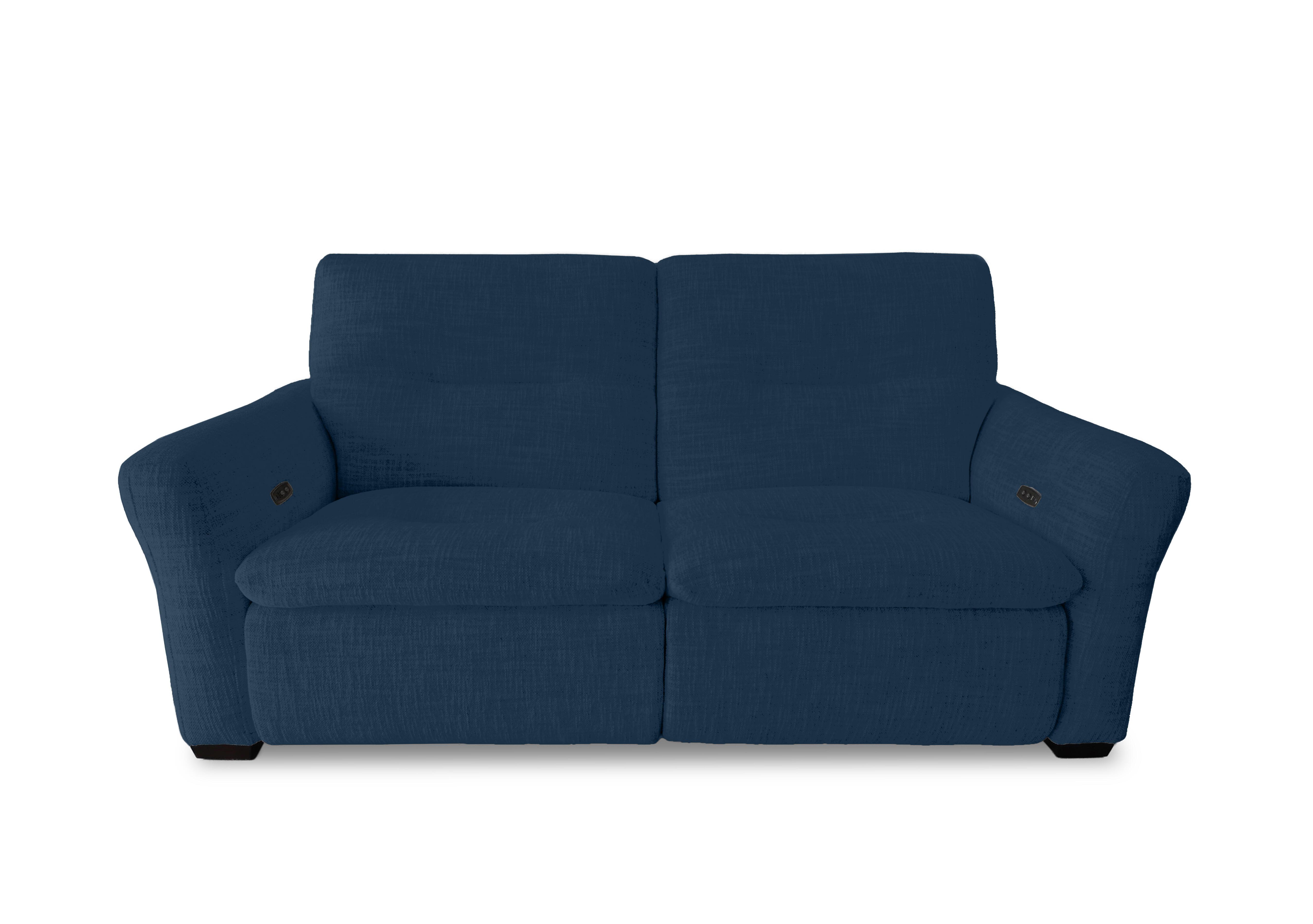 Restore 3 Seater Fabric Sofa in Fab-Dab-R23 Steel Blue on Furniture Village