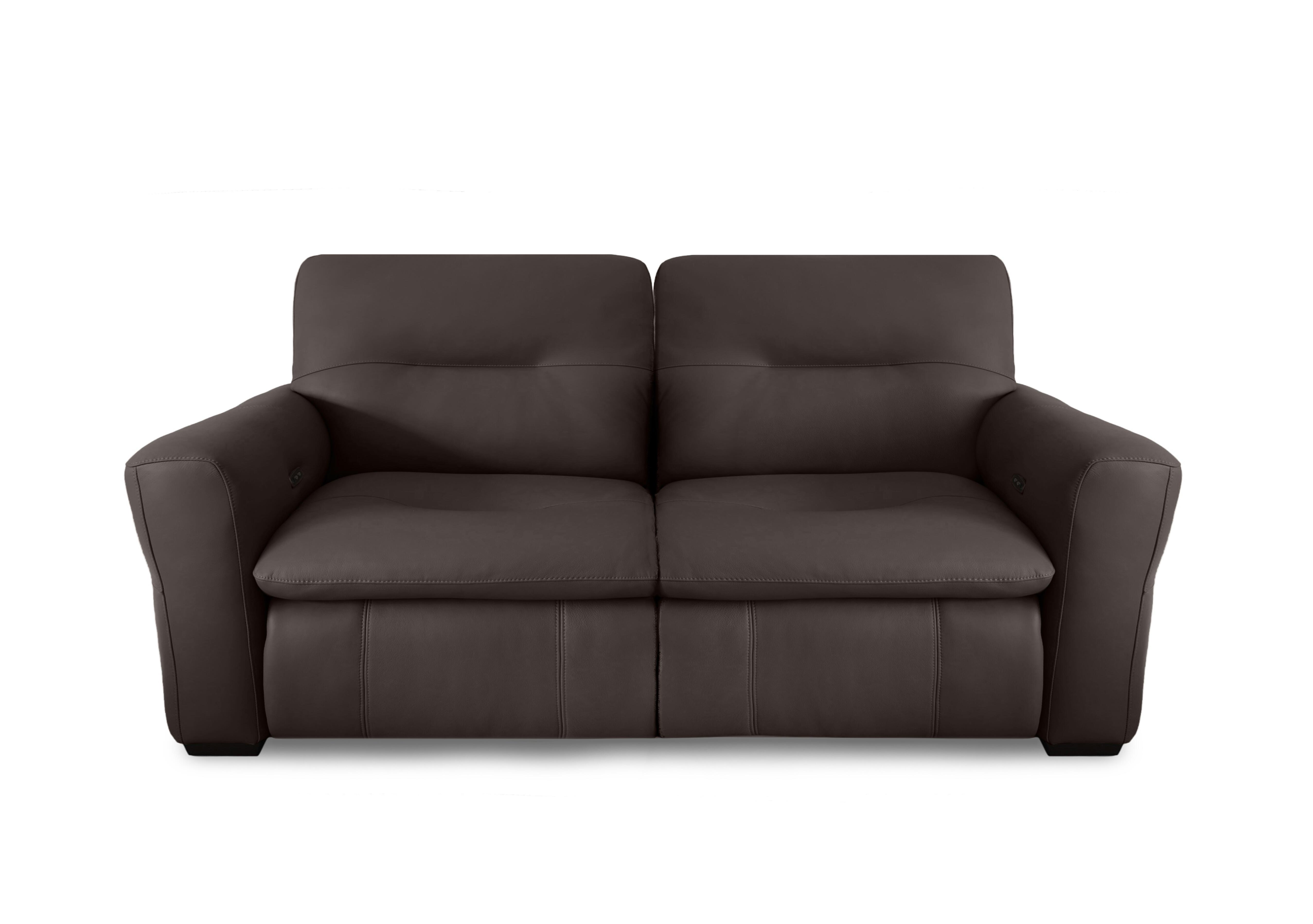 Restore Leather 3 Seater Power Recliner Sofa in Bv-1748 Dark Chocolate on Furniture Village