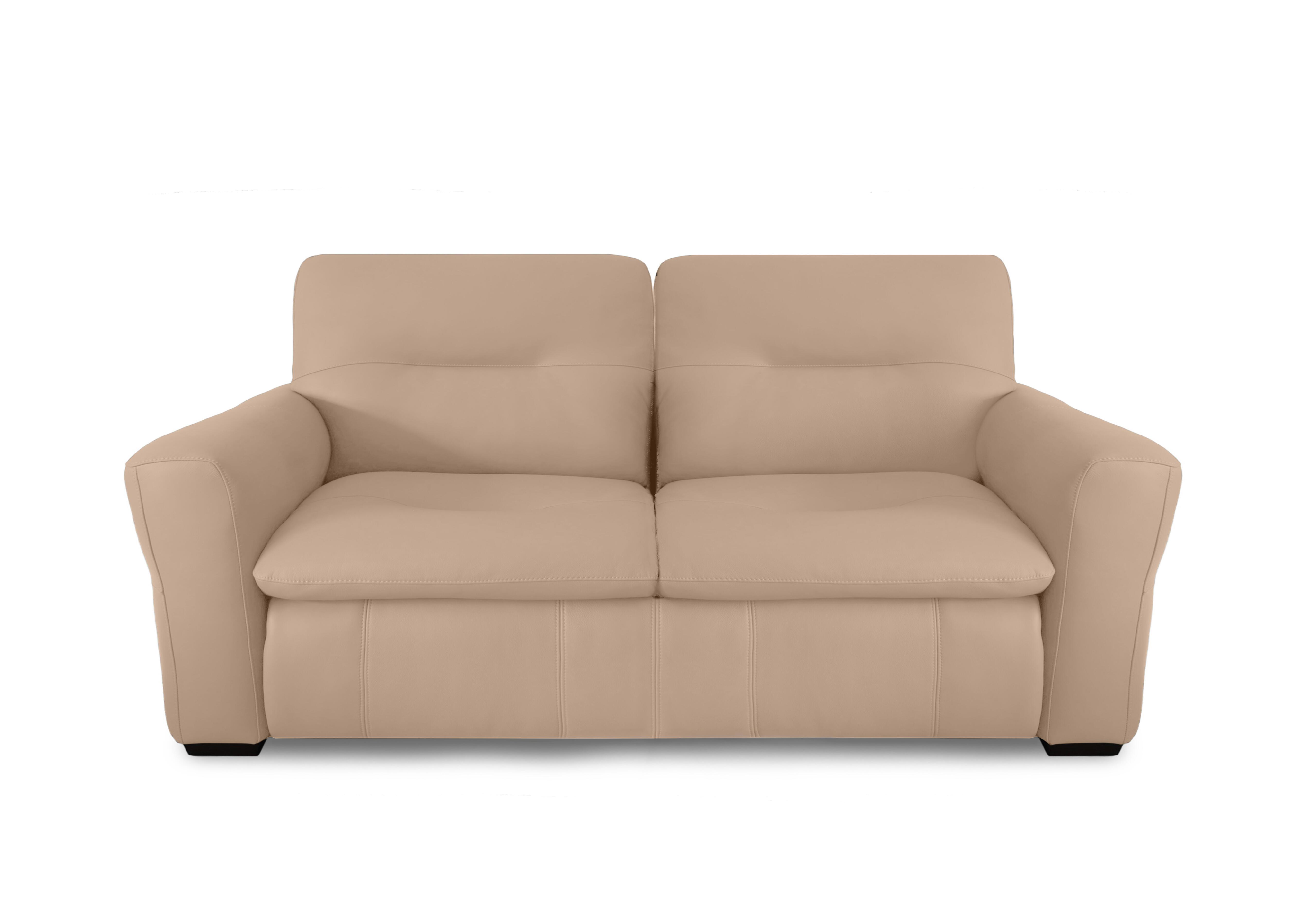 Restore 3 Seater Leather Sofa in Nw-8475 Nude on Furniture Village
