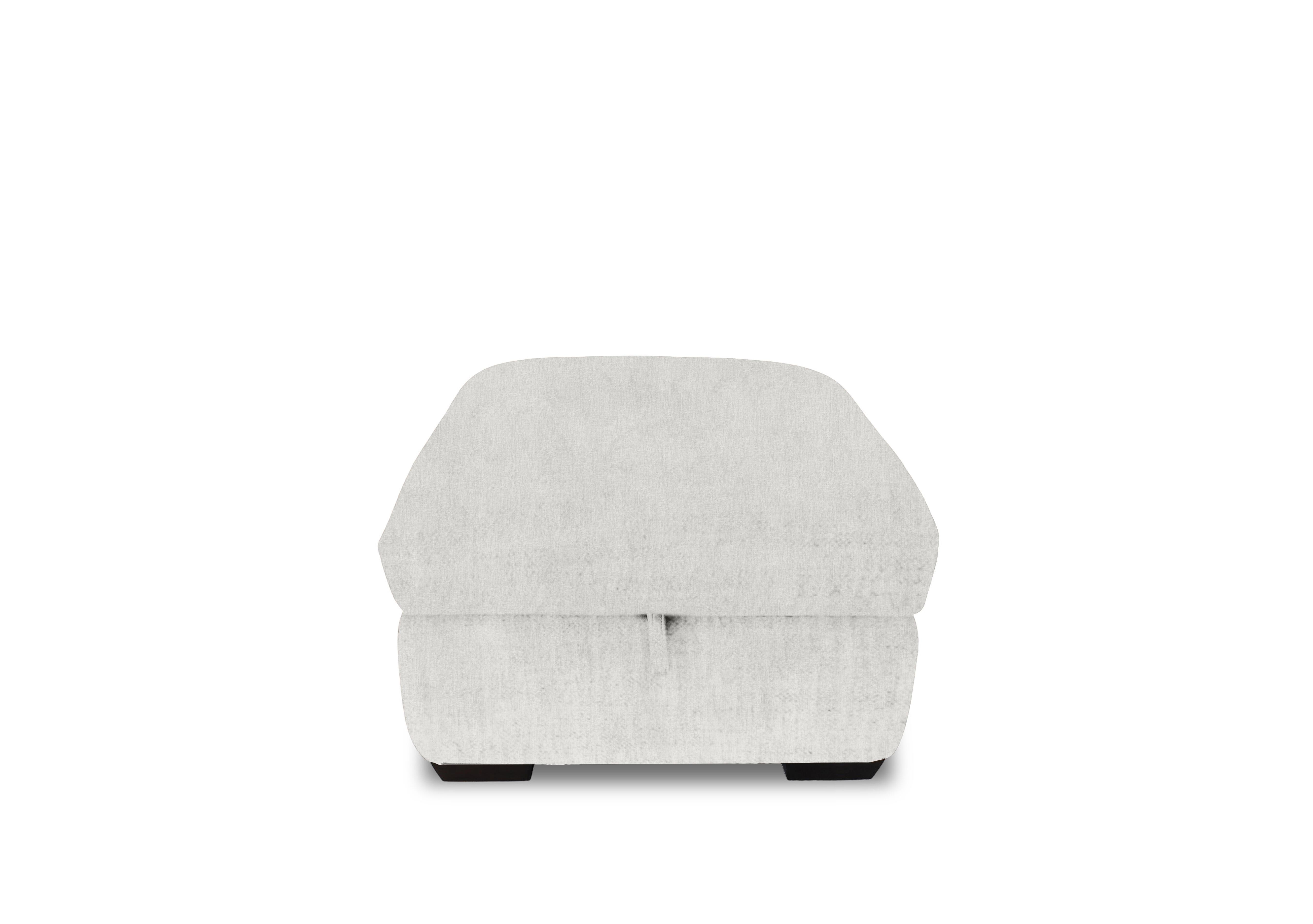 Restore Fabric Storage Footstool in Fab-Crn-104 Mist on Furniture Village