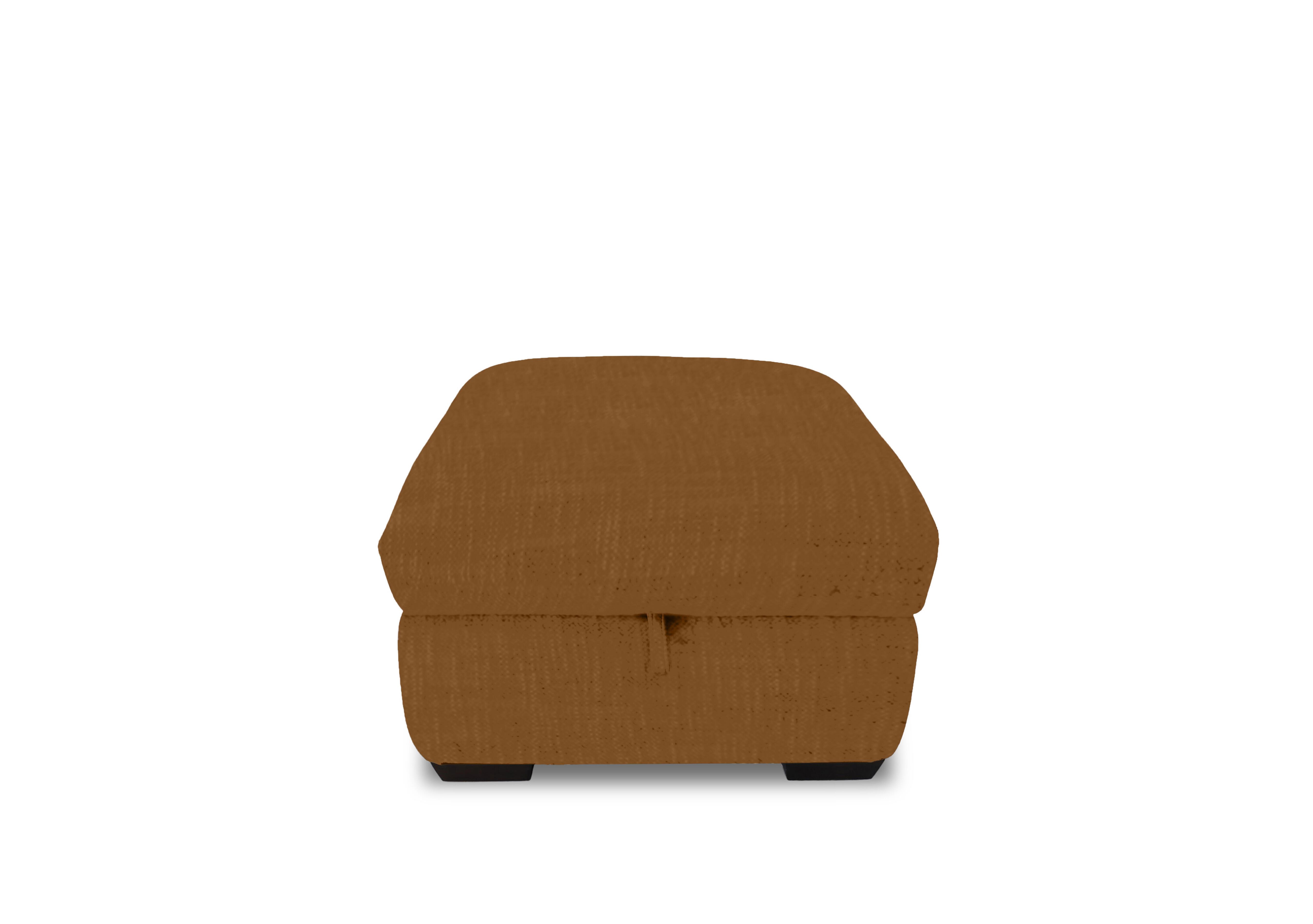 Restore Fabric Storage Footstool in Fab-Dab-R11 Fennelseed on Furniture Village