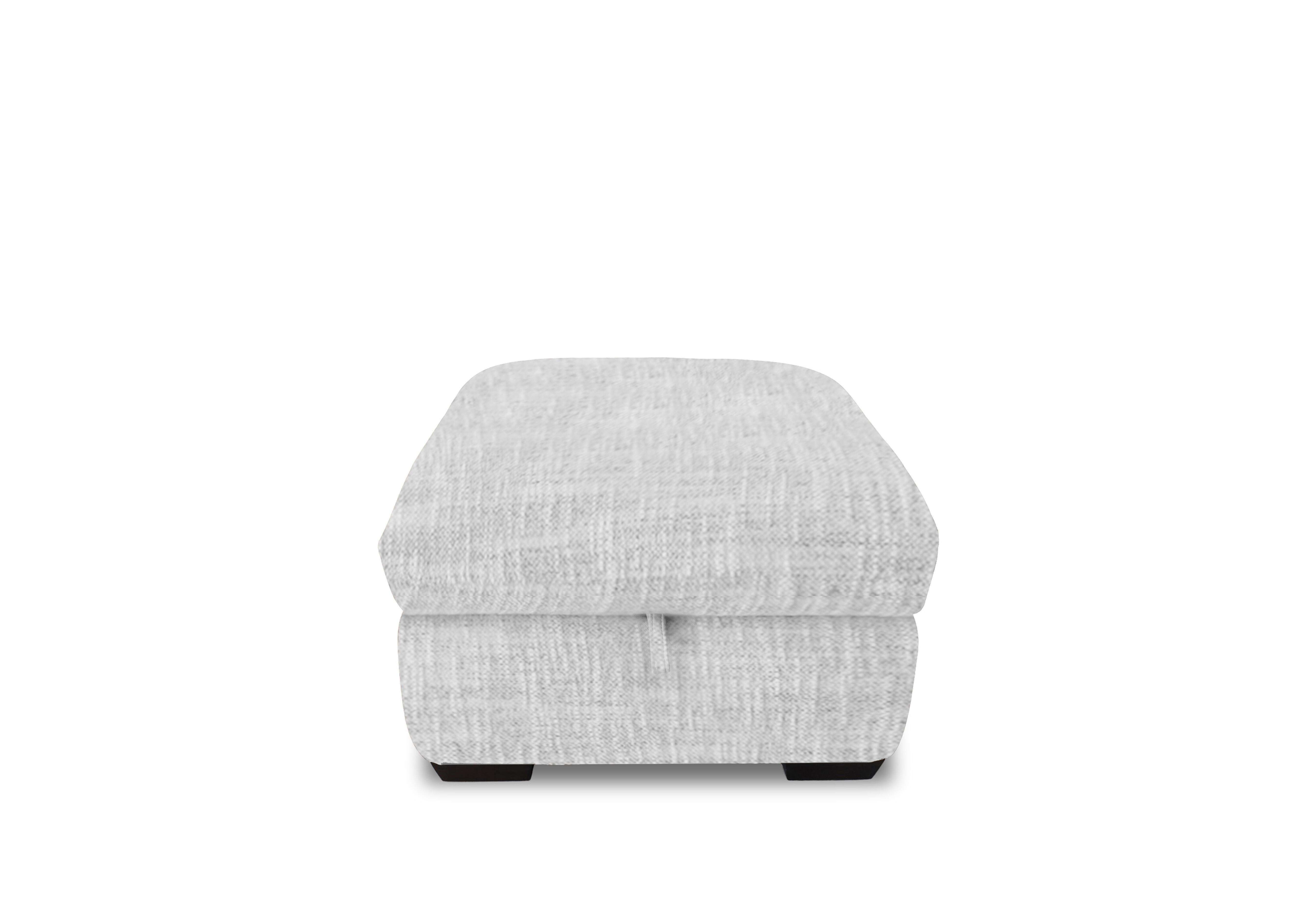 Restore Fabric Storage Footstool in Fab-Mga-R06 Silver Green on Furniture Village