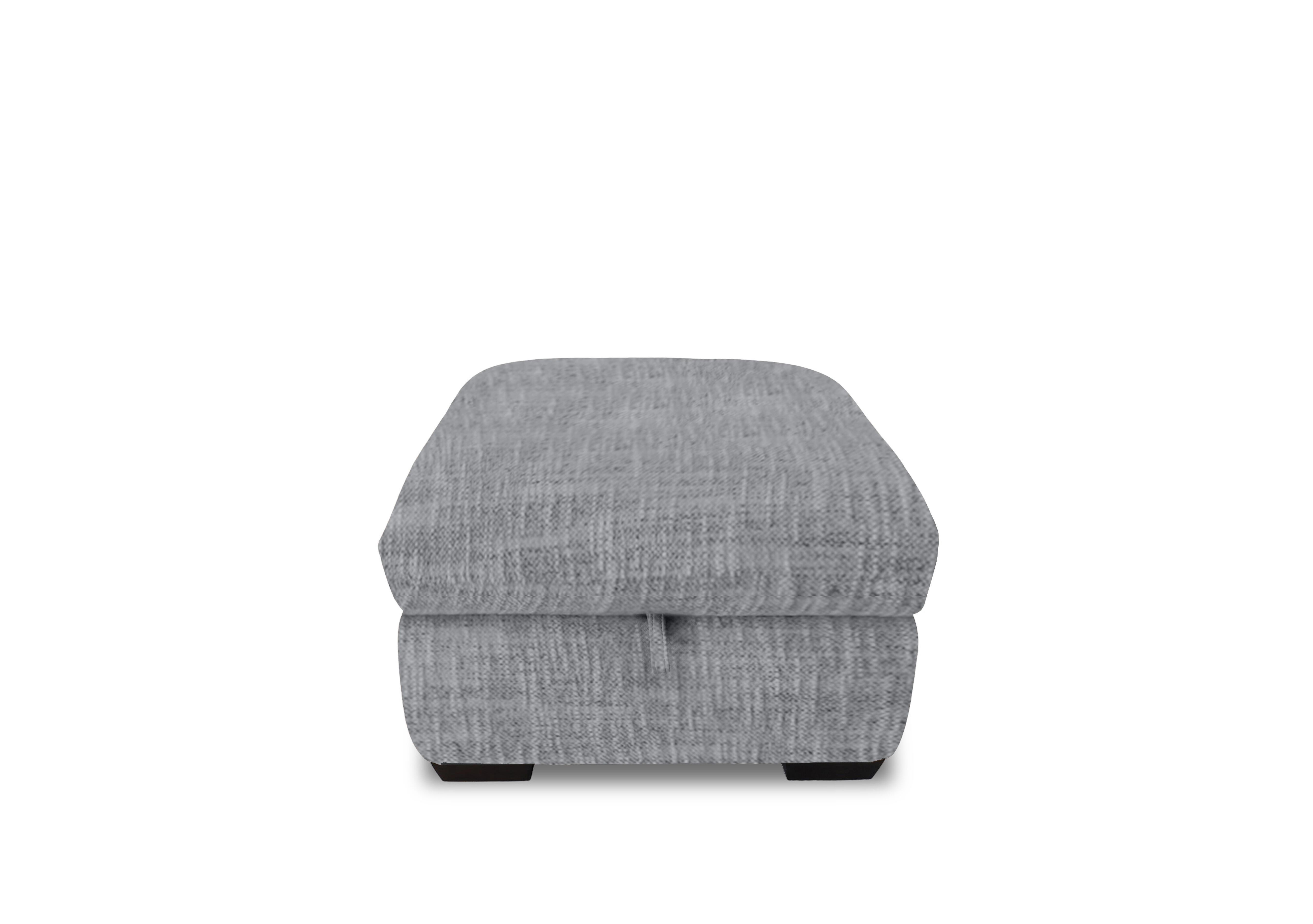 Restore Fabric Storage Footstool in Fab-Mga-R09 Dove Grey on Furniture Village