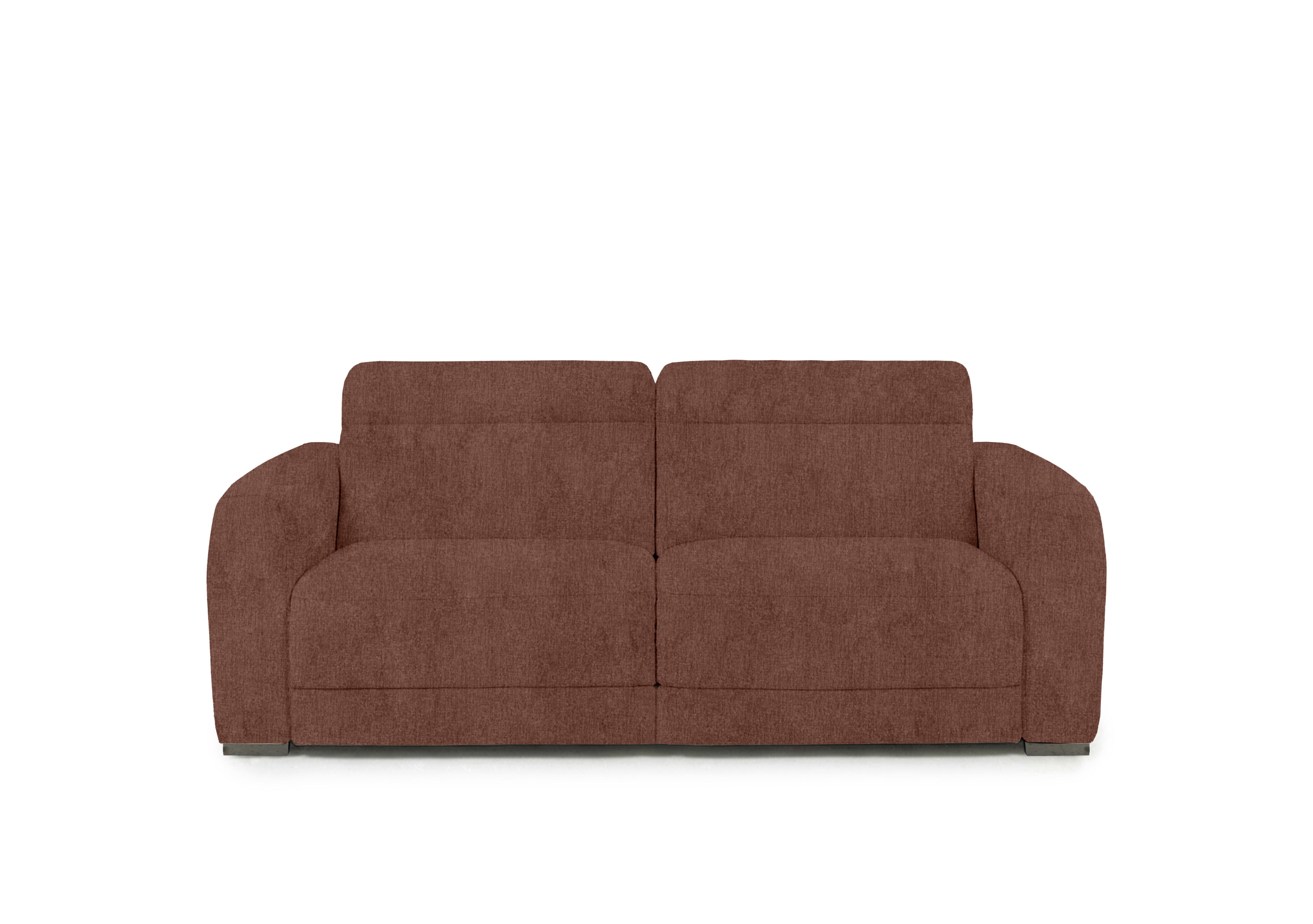 Edison Fabric 2 Seater Sofa in Fab-Crn-R500 Caramel Gm on Furniture Village