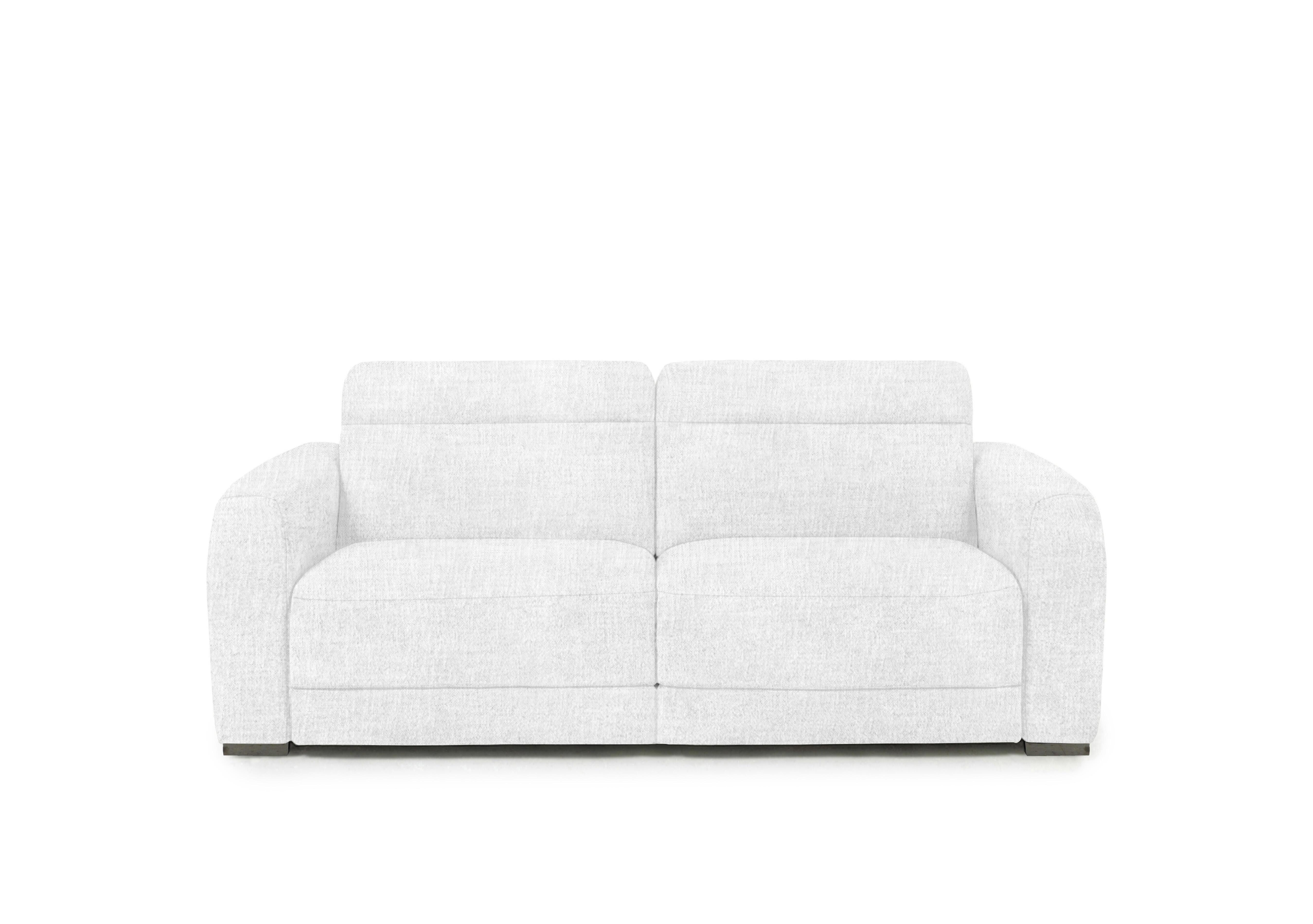 Edison Fabric 2 Seater Sofa in Fab-Mga-R06 Silver Green Gm on Furniture Village