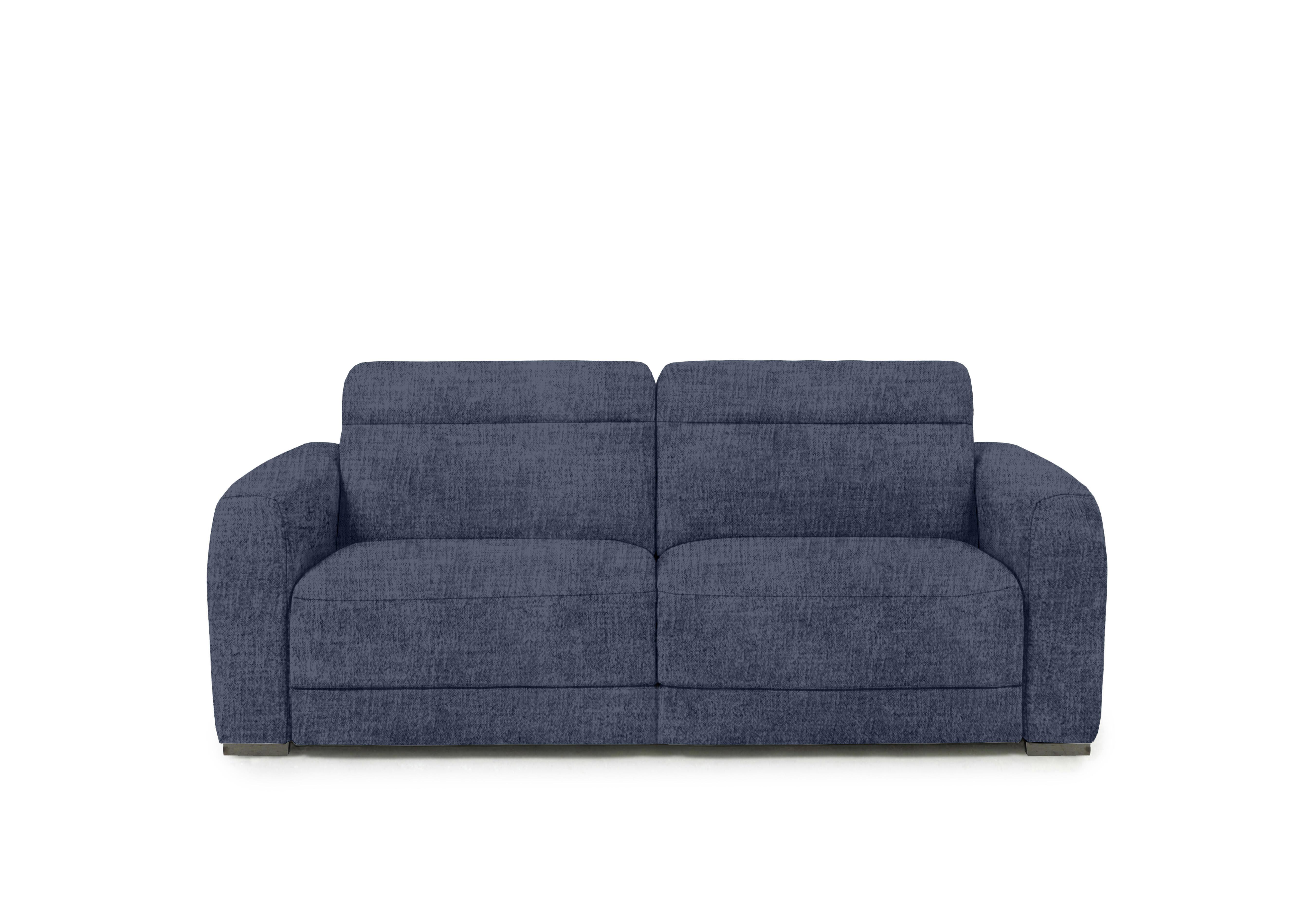 Edison Fabric 2 Seater Sofa in Fab-Mga-R10 Dark Denim Gm on Furniture Village