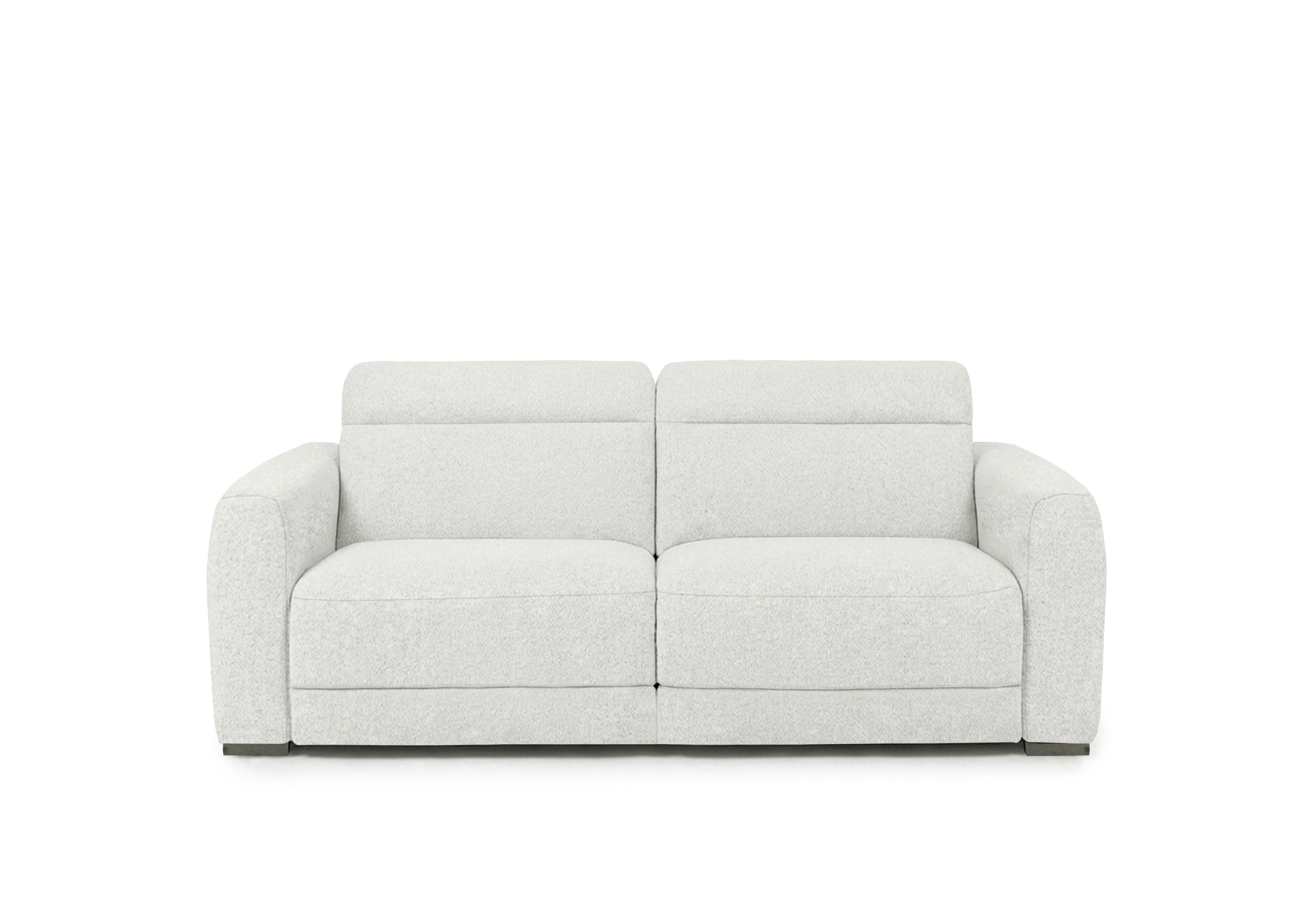 Edison Fabric 2 Seater Sofa in Fab-Mil-R104 Oyster Gm on Furniture Village