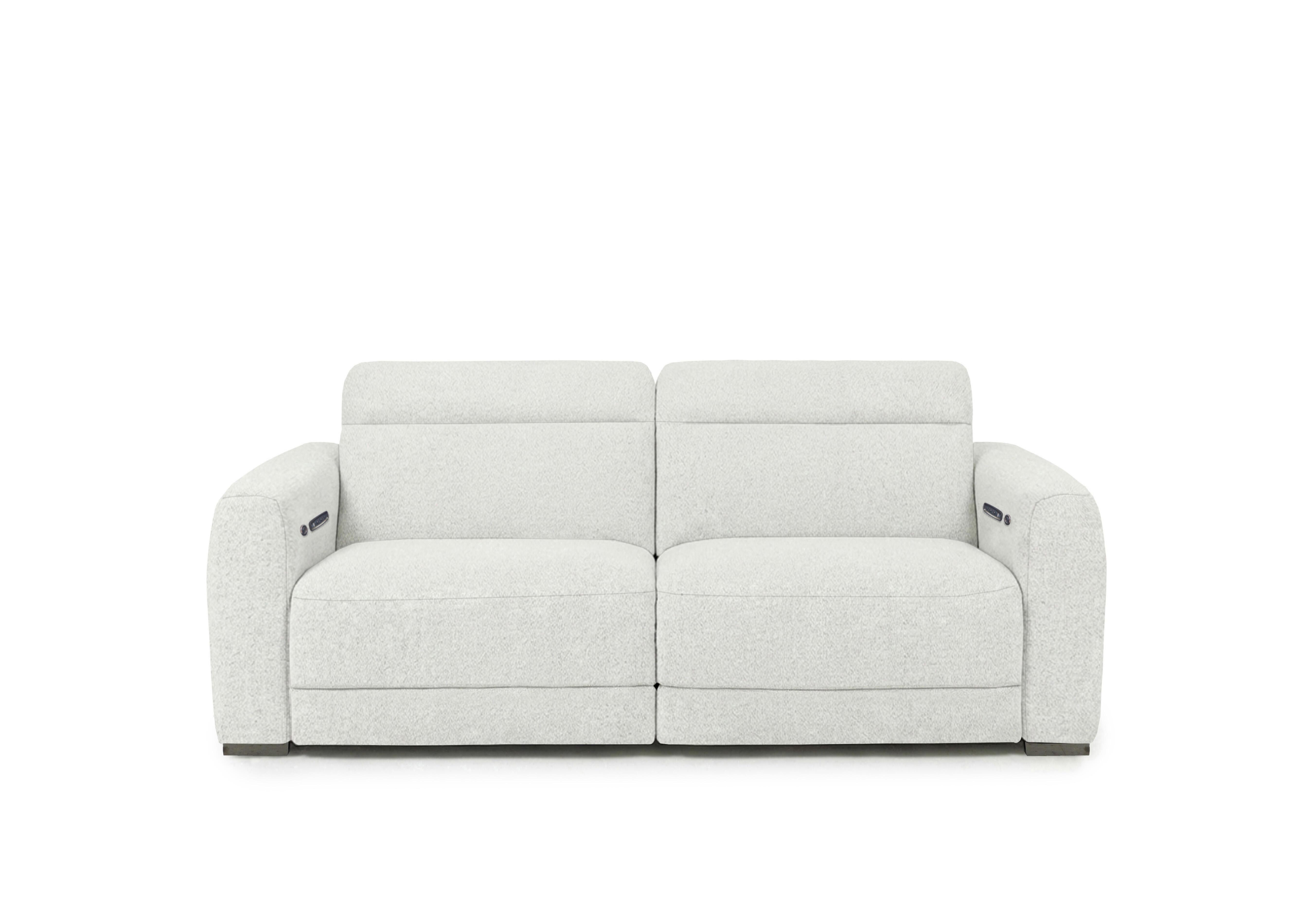 Edison Fabric 2 Seater Sofa in Fab-Mil-R104 Oyster Gm on Furniture Village