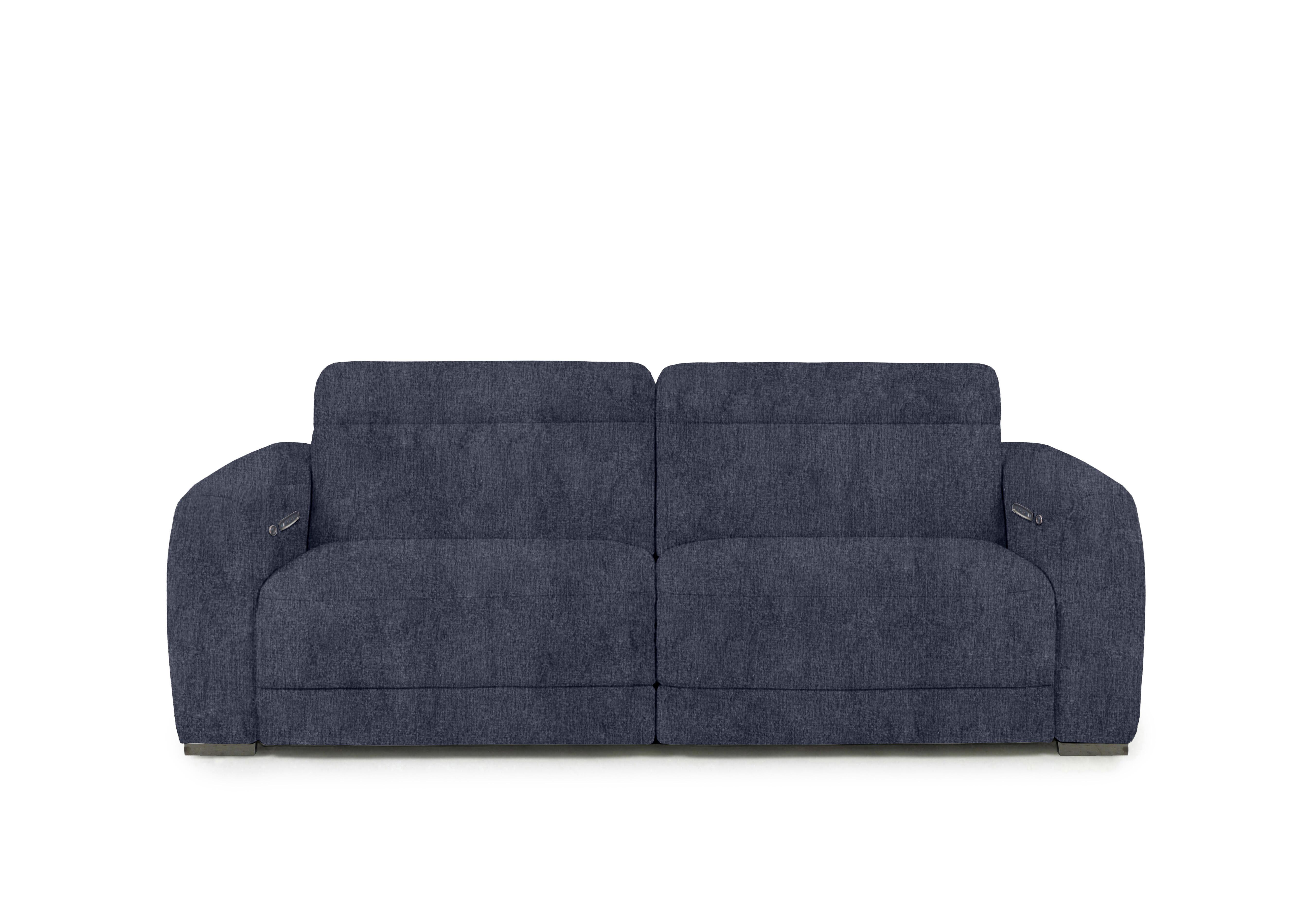 Edison Fabric 3 Seater Sofa in Fab-Crn-R101 Ink Gm on Furniture Village