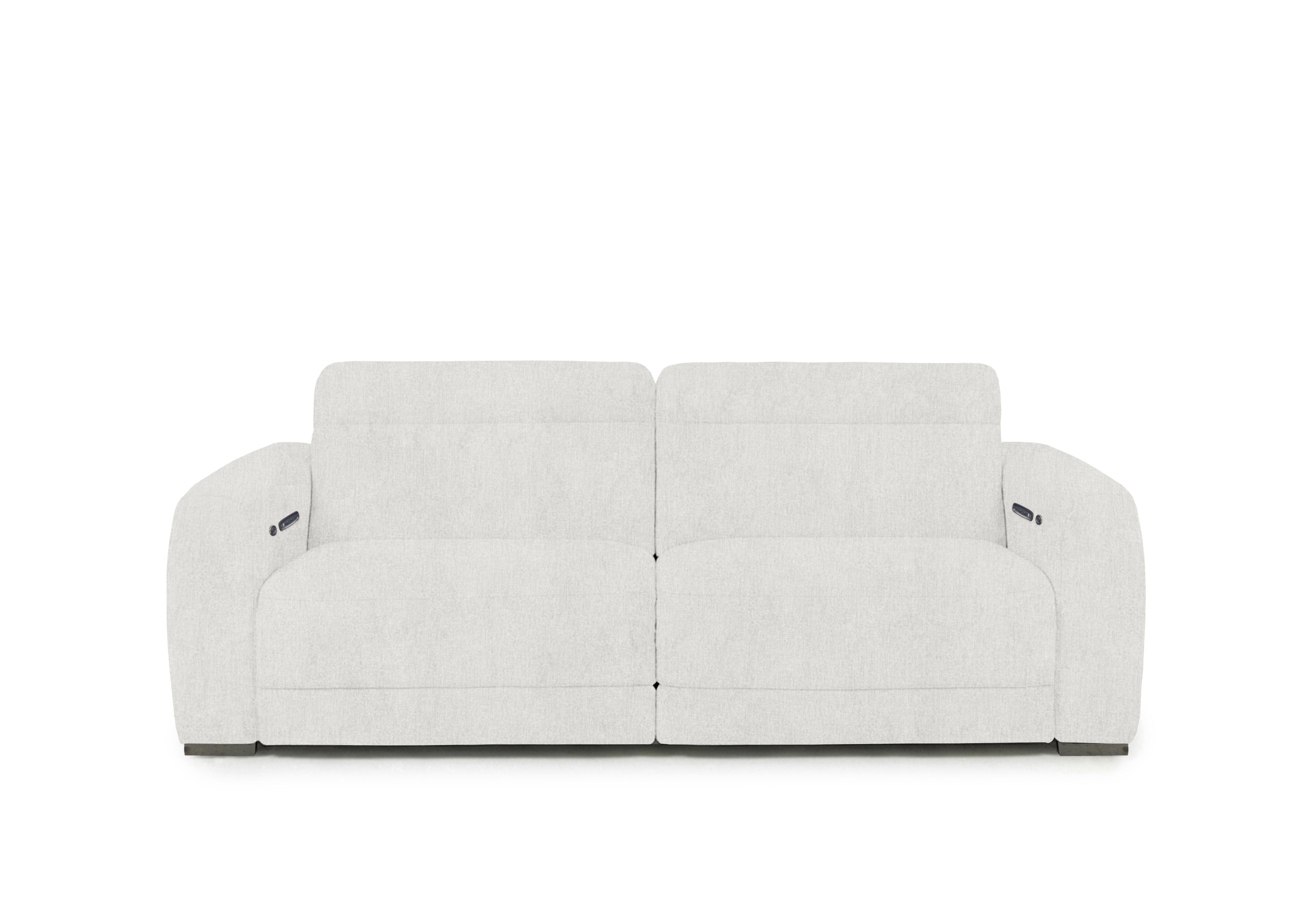 Edison Fabric 3 Seater Sofa in Fab-Crn-R104 Mist Gm on Furniture Village