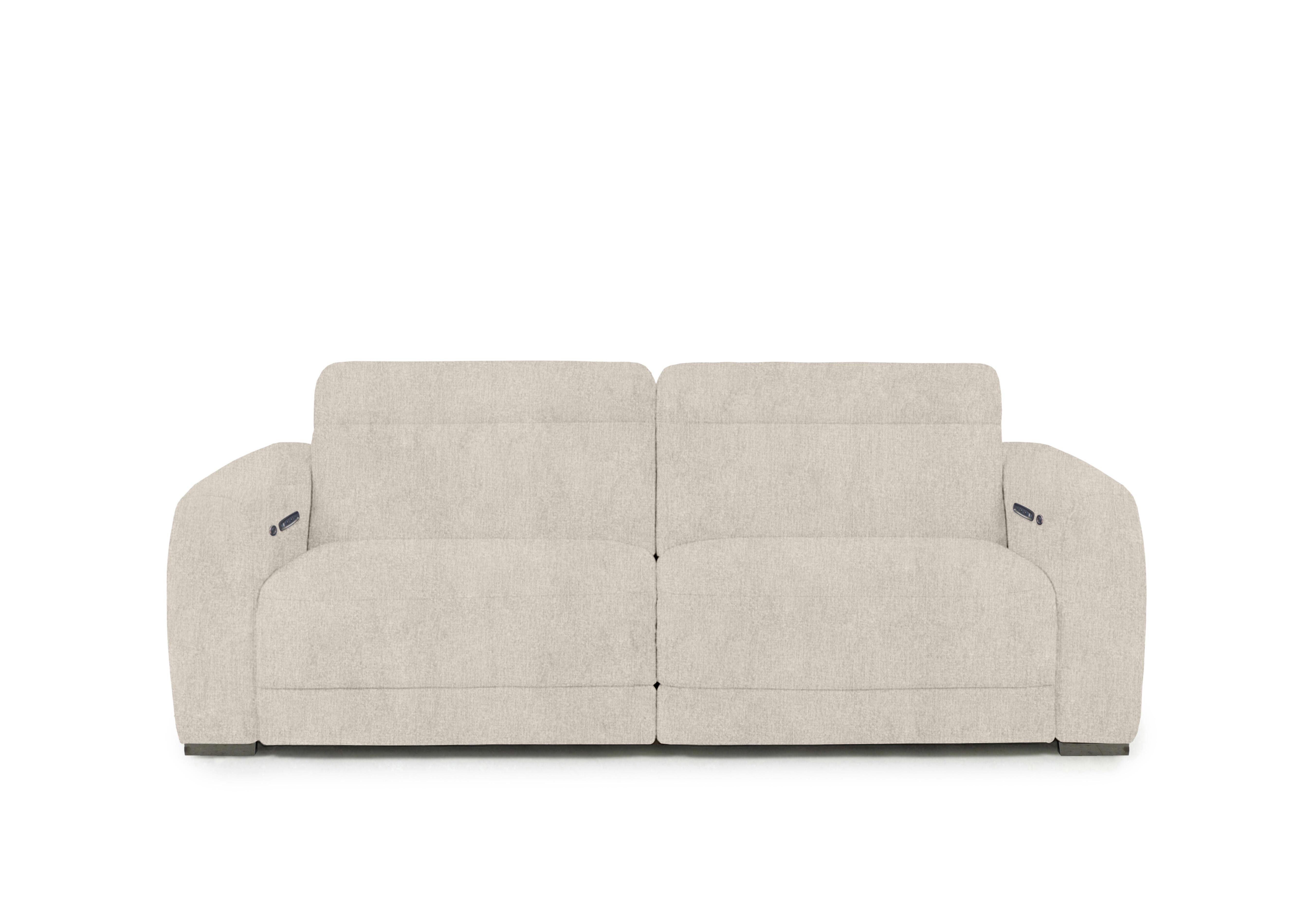 Edison Fabric 3 Seater Sofa in Fab-Crn-R120 Beige Gm on Furniture Village