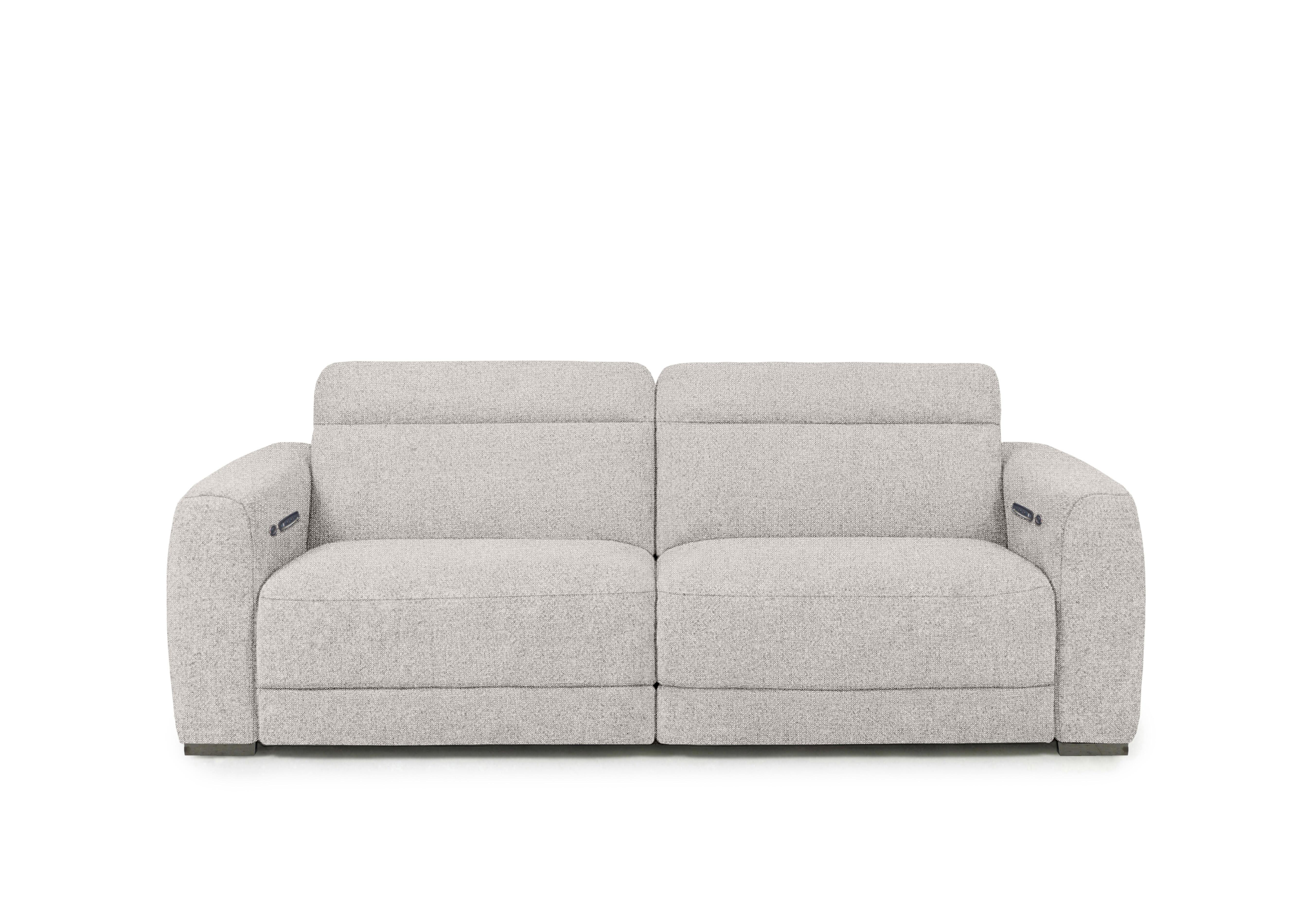 Edison Fabric 3 Seater Sofa in Fab-Mil-R120 Mink Gm on Furniture Village