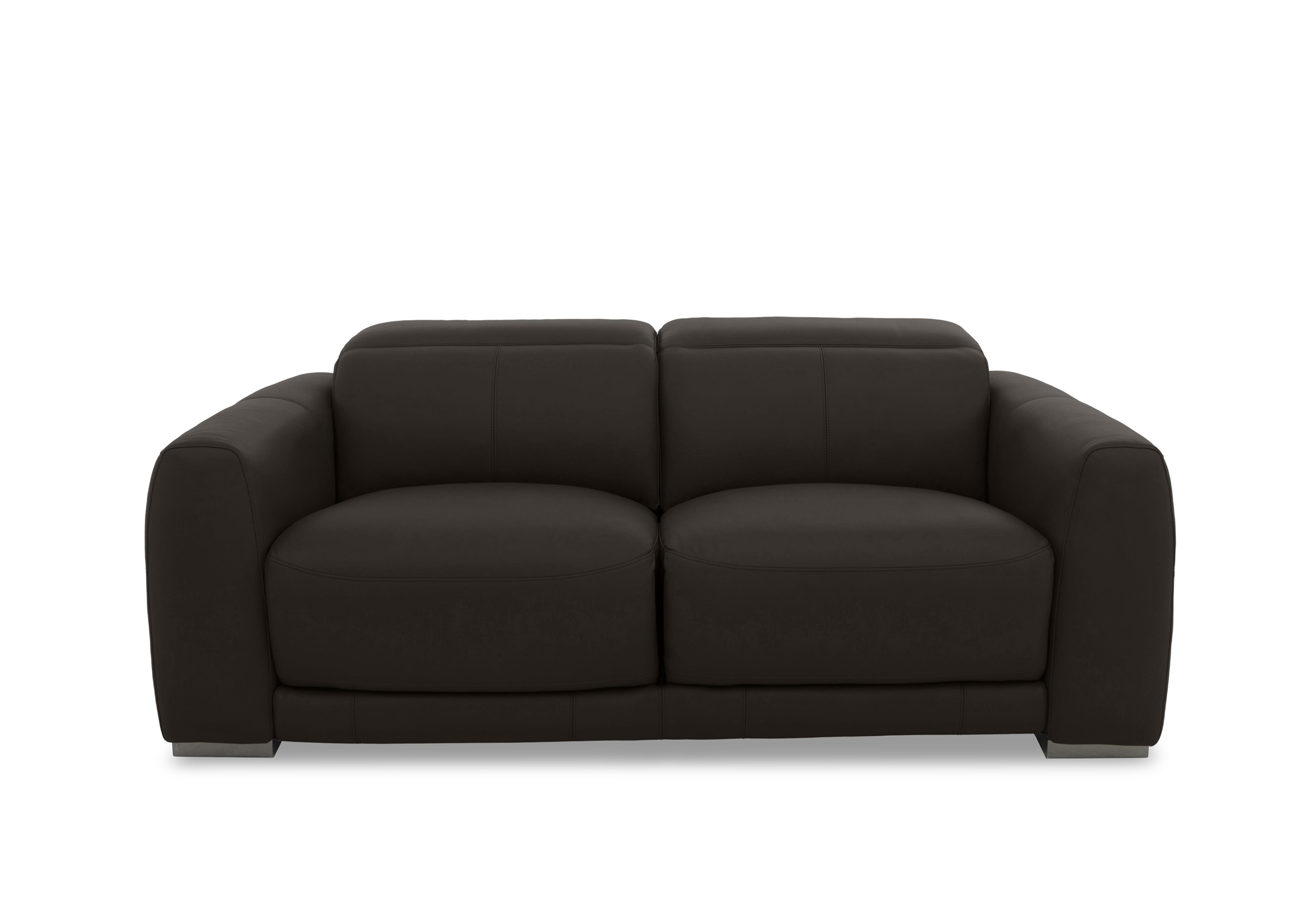 Edison Leather 3 Seater Sofa in Nw-1748 Dark Chocolate Gm on Furniture Village
