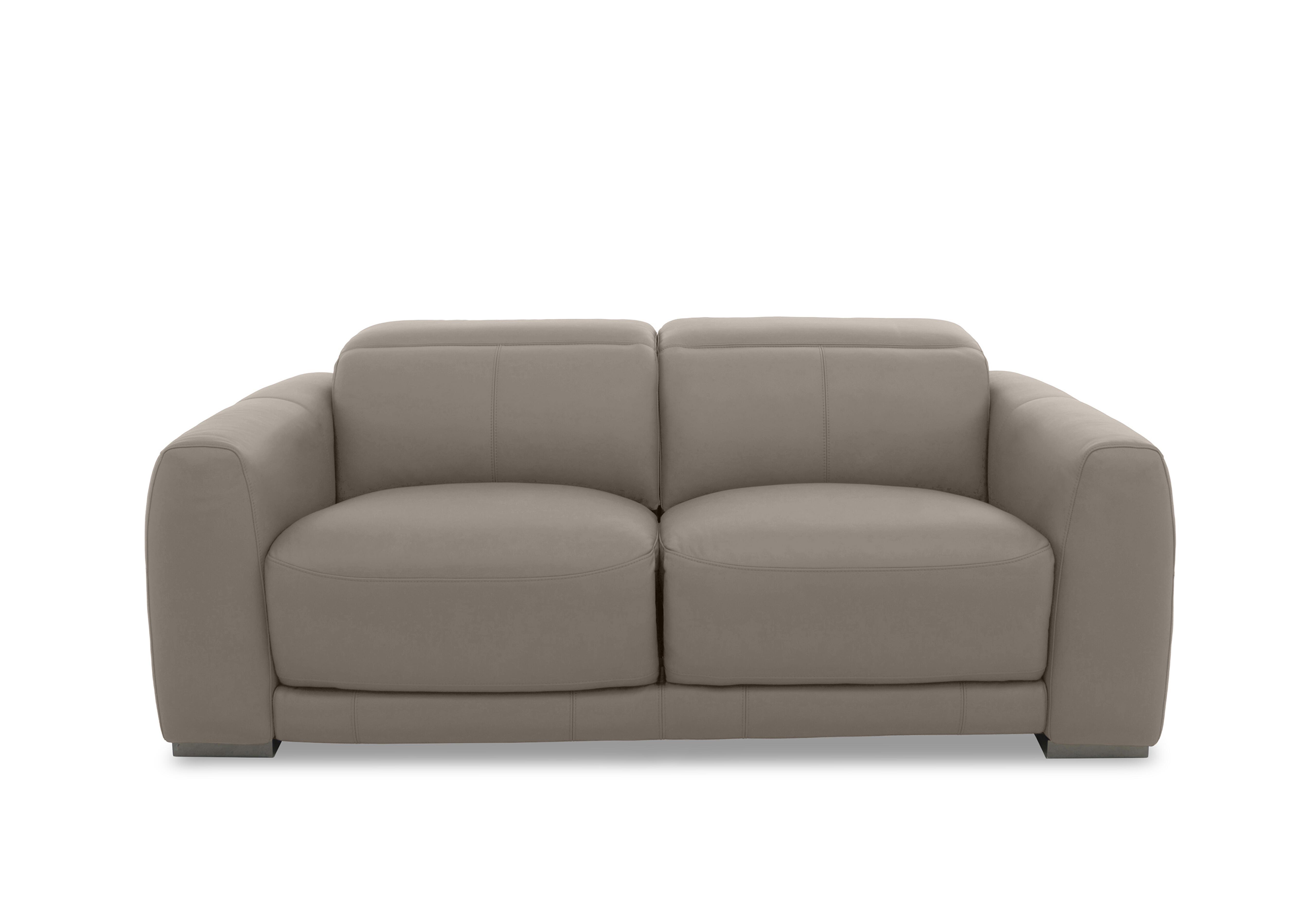 Edison Leather 3 Seater Sofa in Nw-513e Pine Bark Gm on Furniture Village