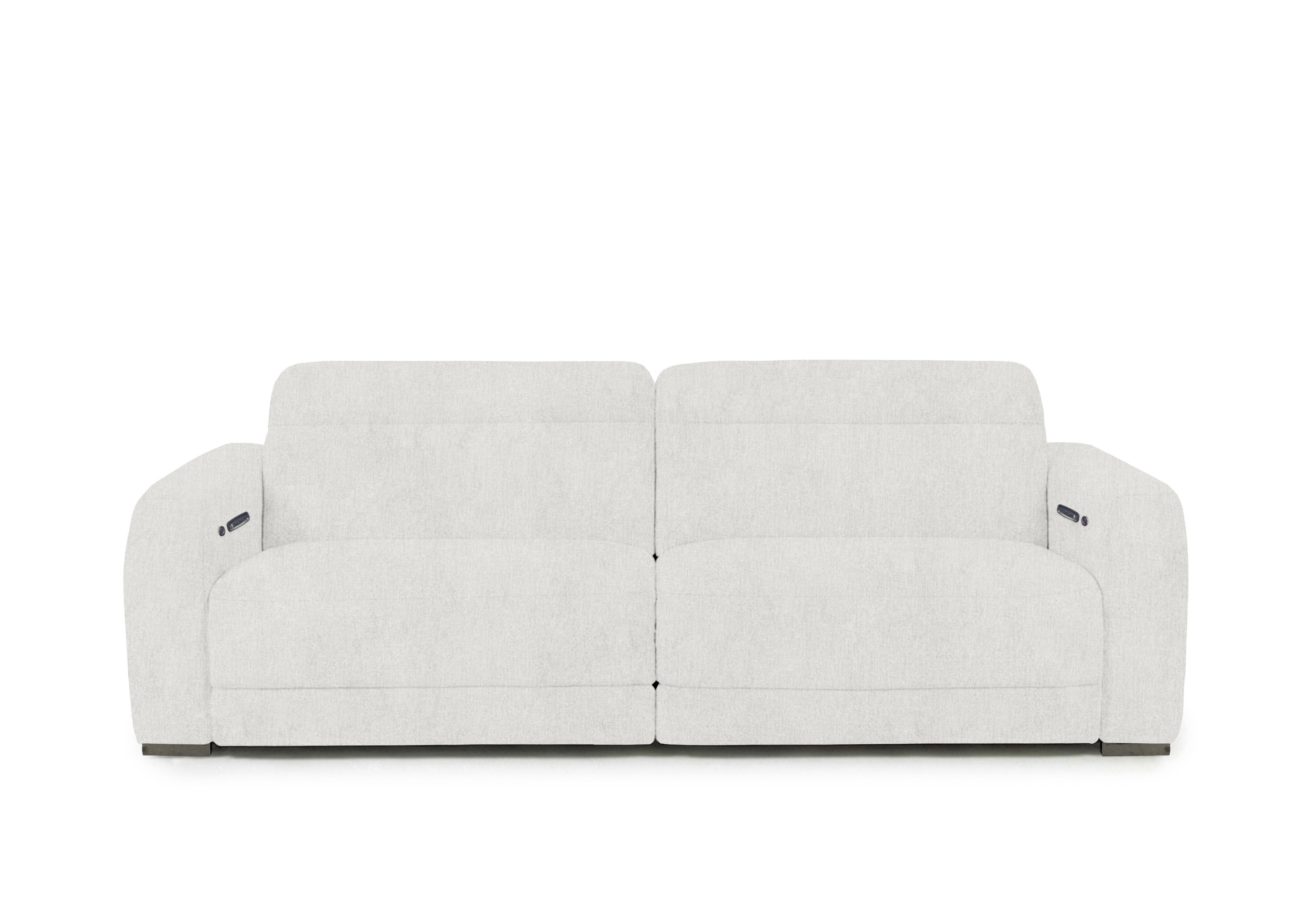 Edison Large Fabric 3 Seater Sofa in Fab-Crn-R104 Mist Gm on Furniture Village