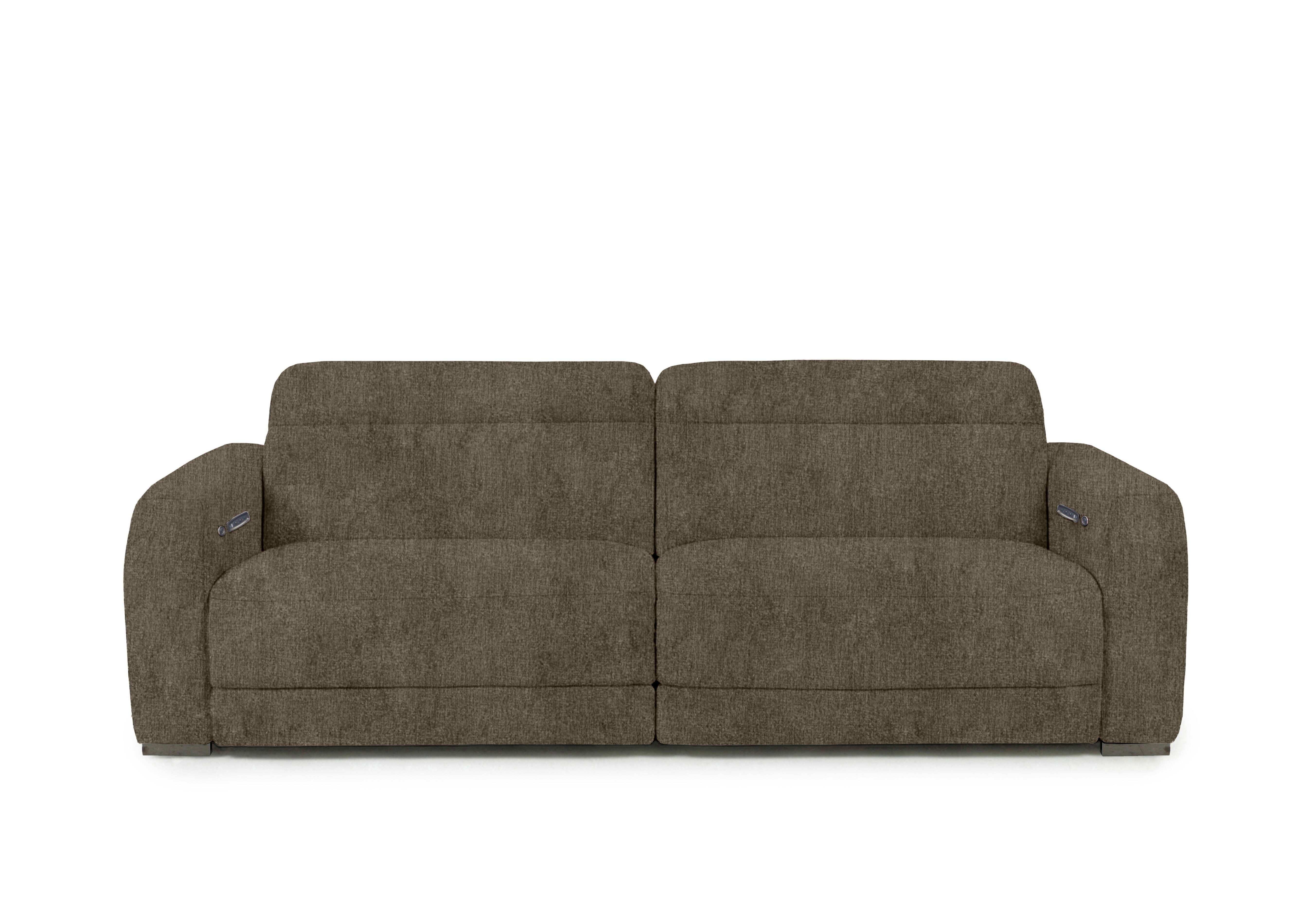 Edison Large Fabric 3 Seater Sofa in Fab-Crn-R105 Olive Gm on Furniture Village