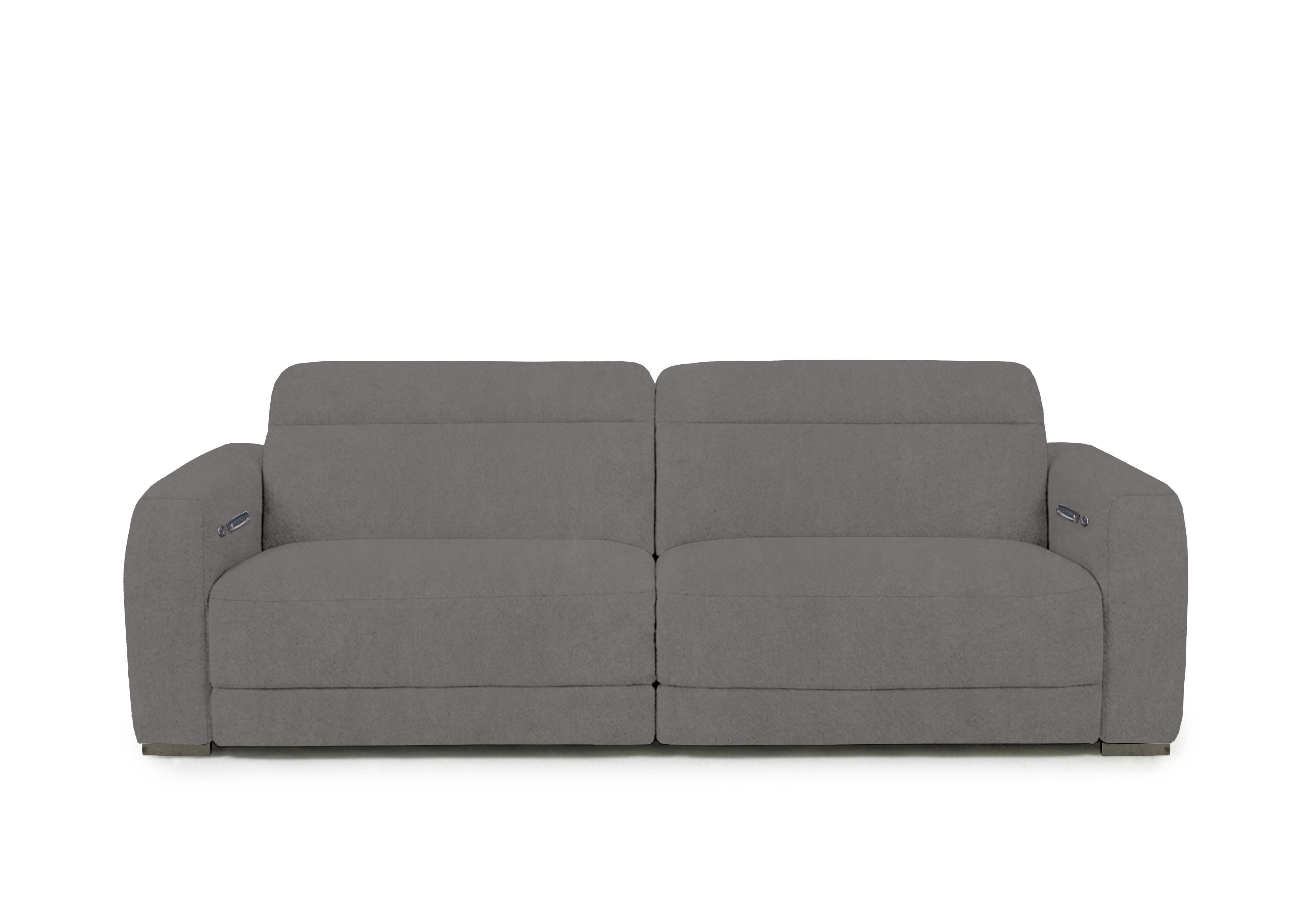 Edison Large Fabric 3 Seater Sofa in Fab-Dab-R02 Steel Grey Gm on Furniture Village