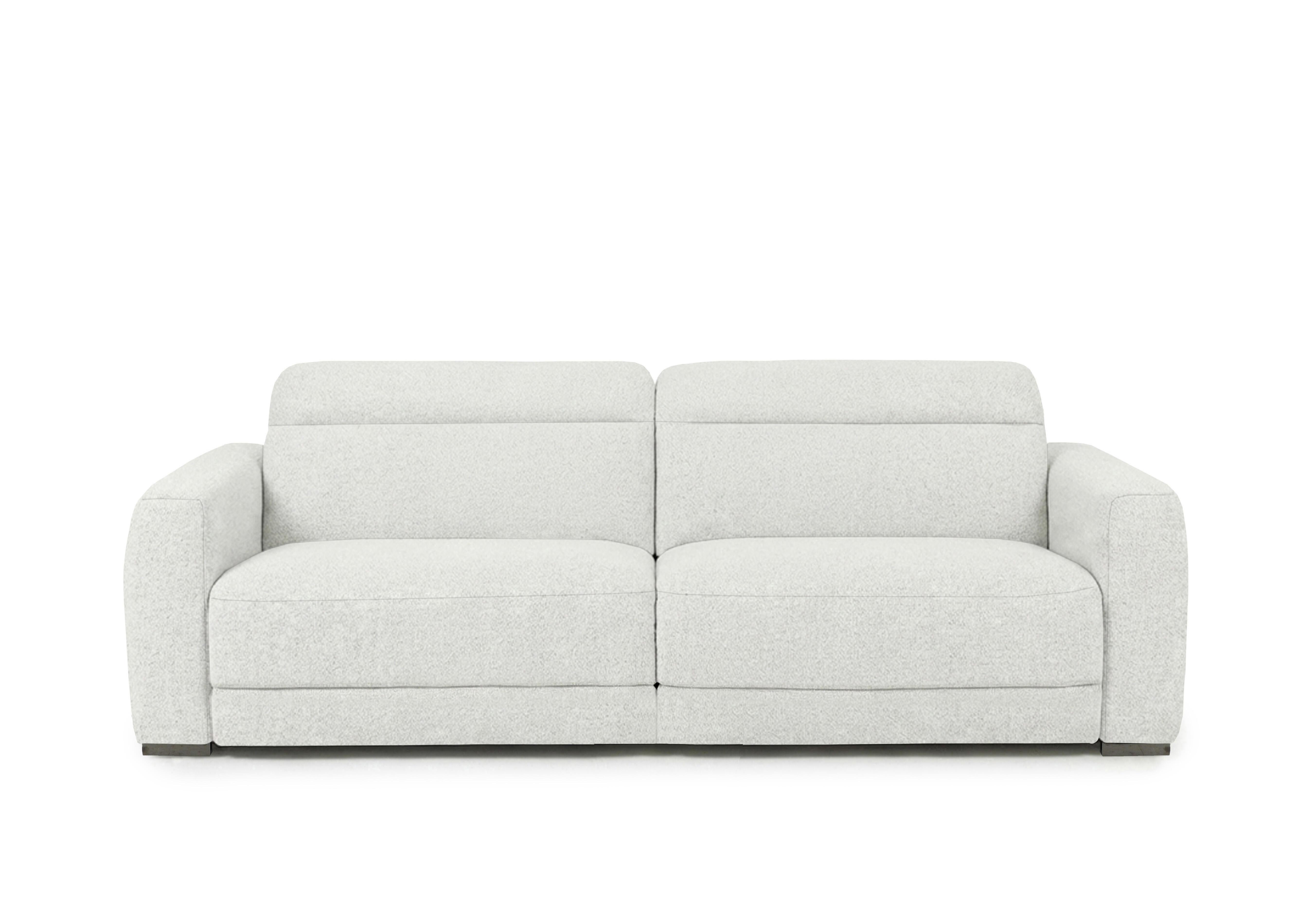 Edison Large Fabric 3 Seater Sofa in Fab-Mil-R104 Oyster Gm on Furniture Village