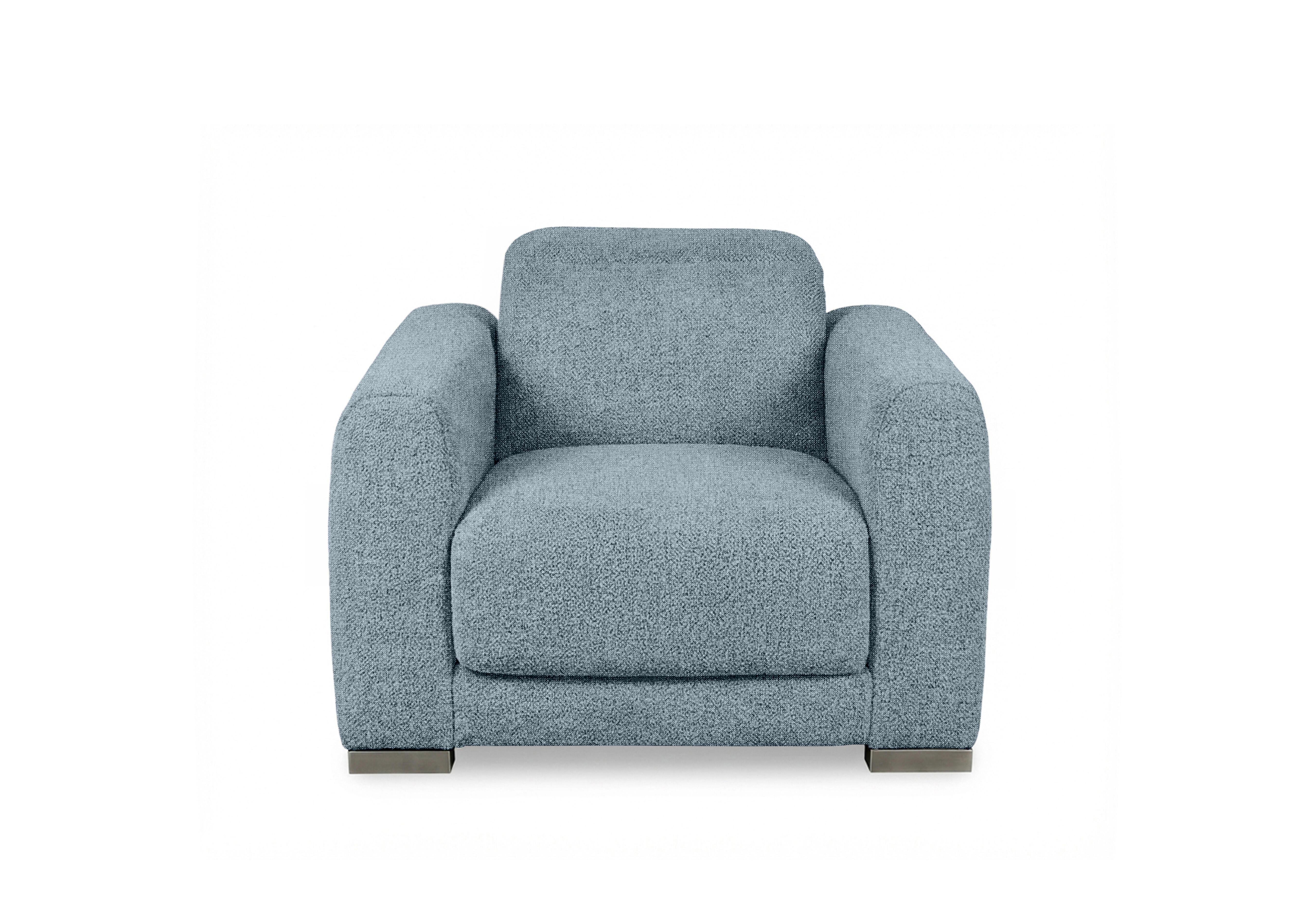 Edison Fabric Chair in Fab-Mil-R310 Sky Blue Gm on Furniture Village