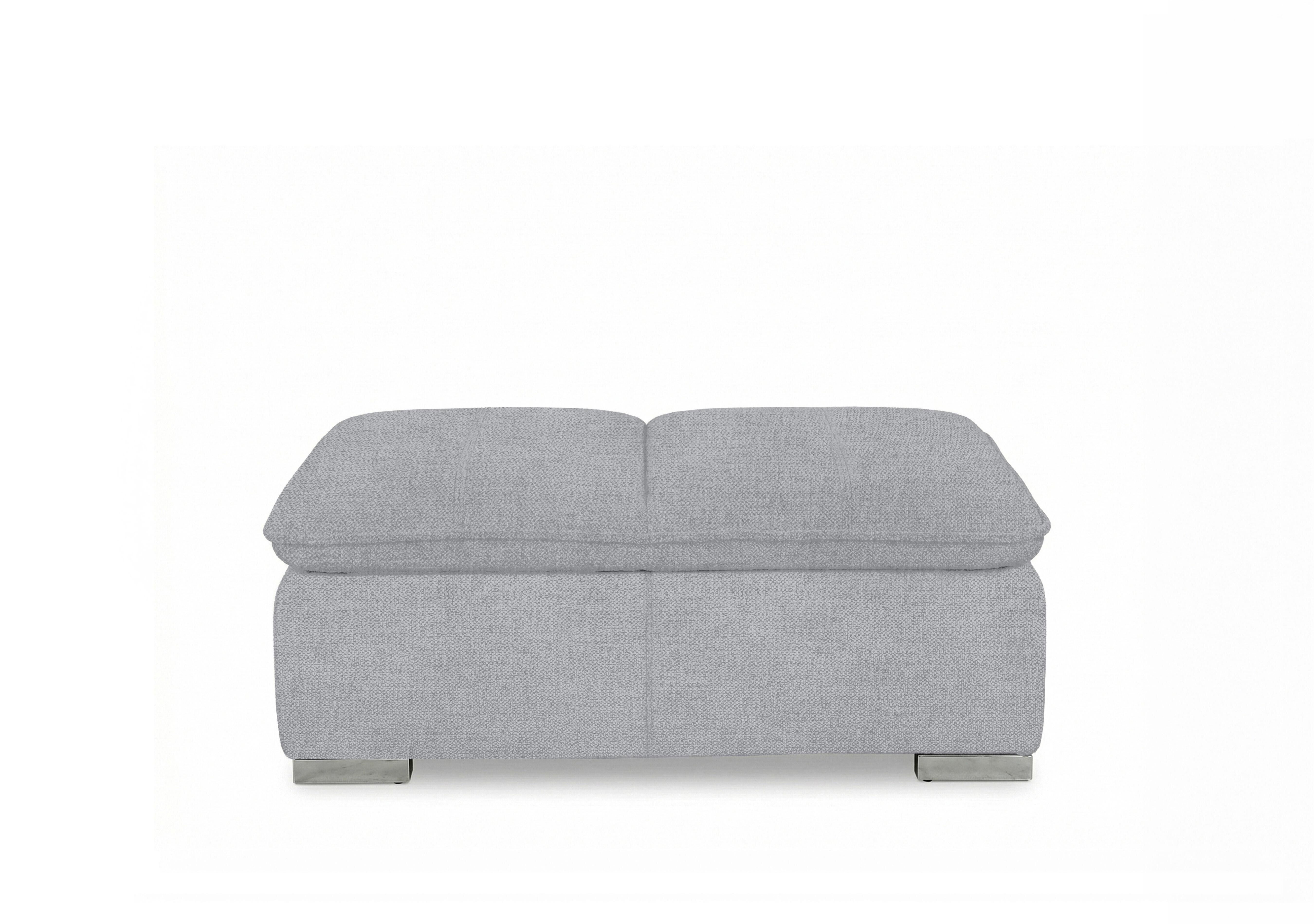 Edison Fabric Storage Chair Stool in Fab-Mga-R09 Dove Grey Gm on Furniture Village