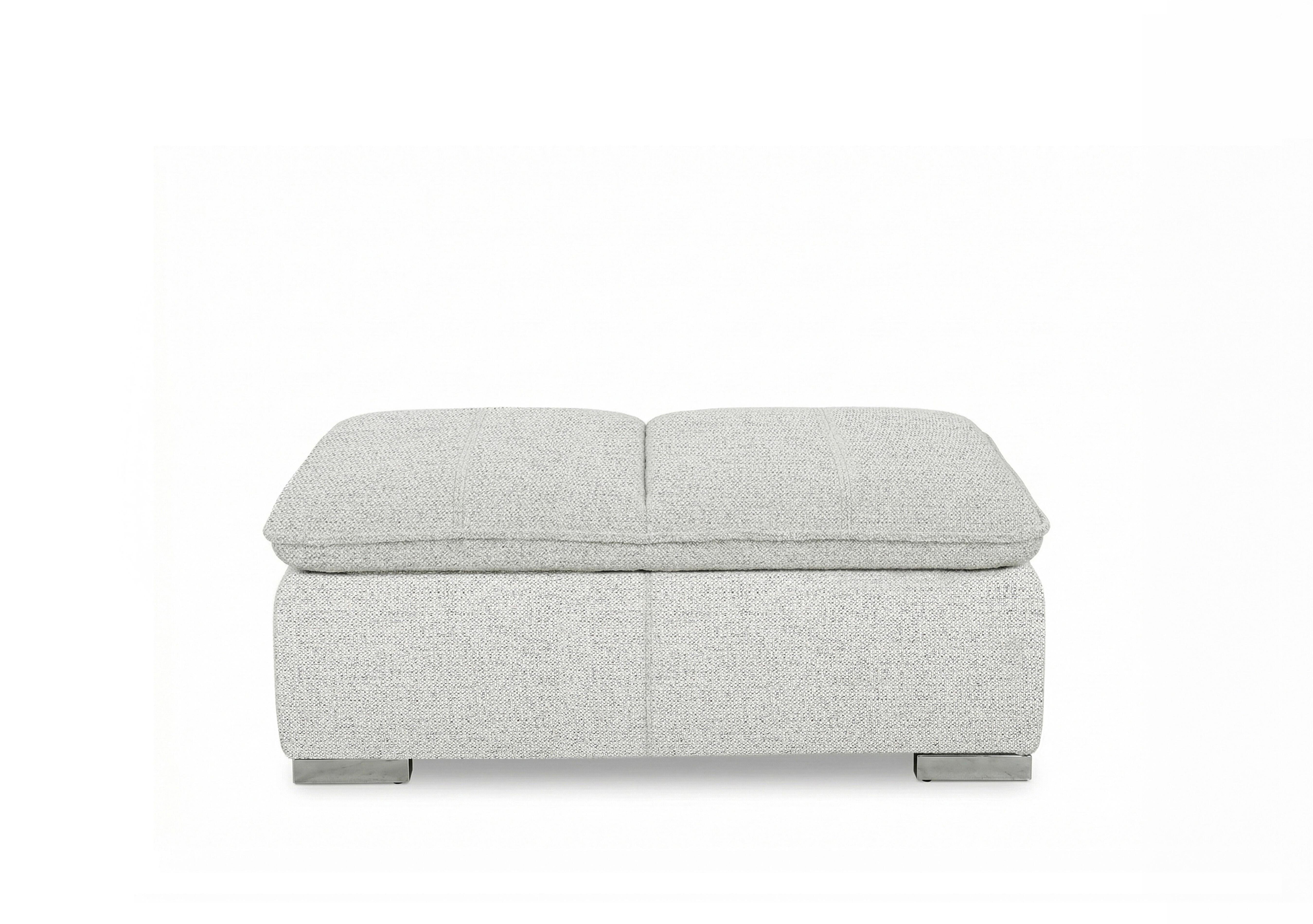 Edison Fabric Storage Chair Stool in Fab-Mil-R104 Oyster Gm on Furniture Village