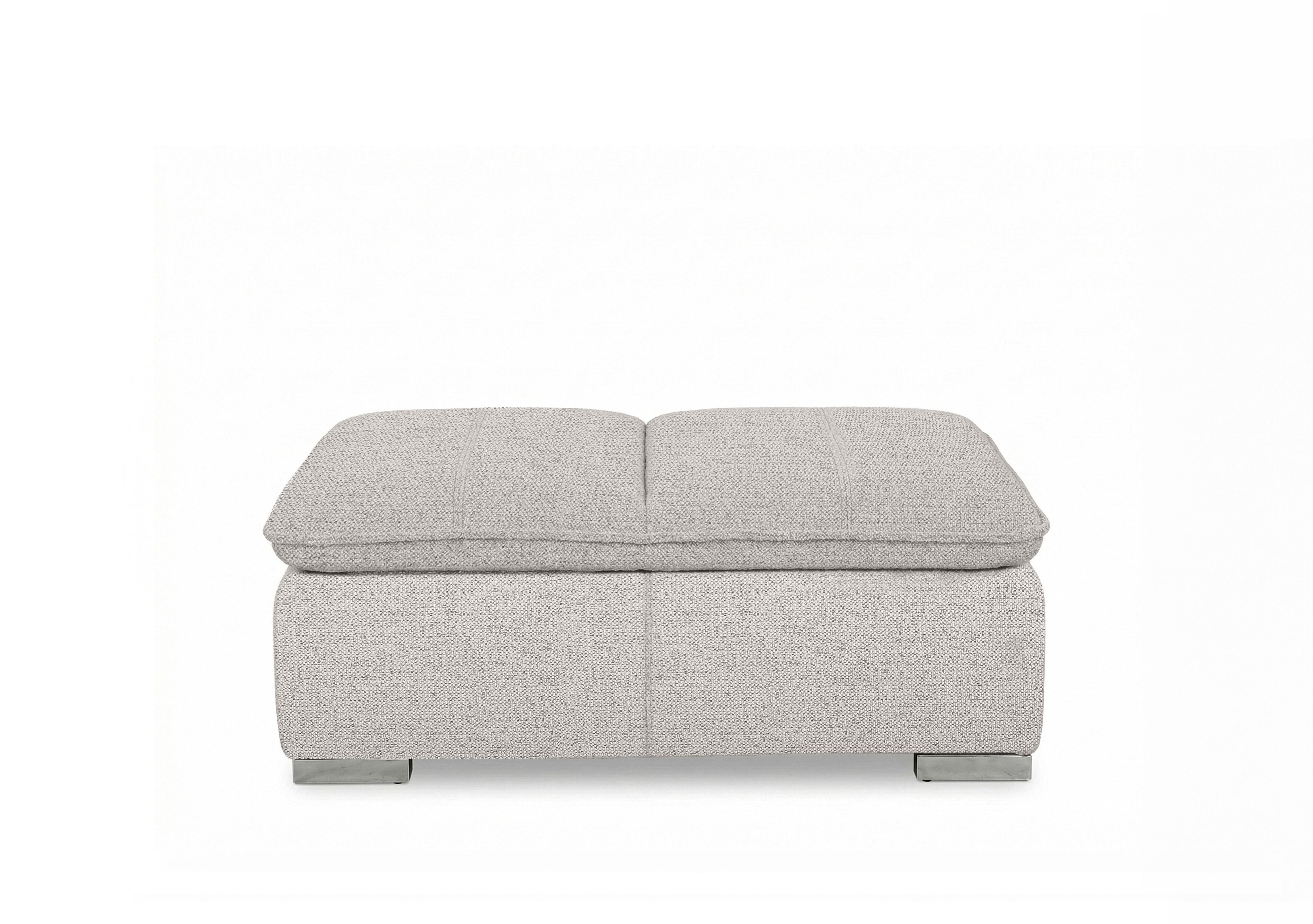 Edison Fabric Storage Chair Stool in Fab-Mil-R120 Mink Gm on Furniture Village