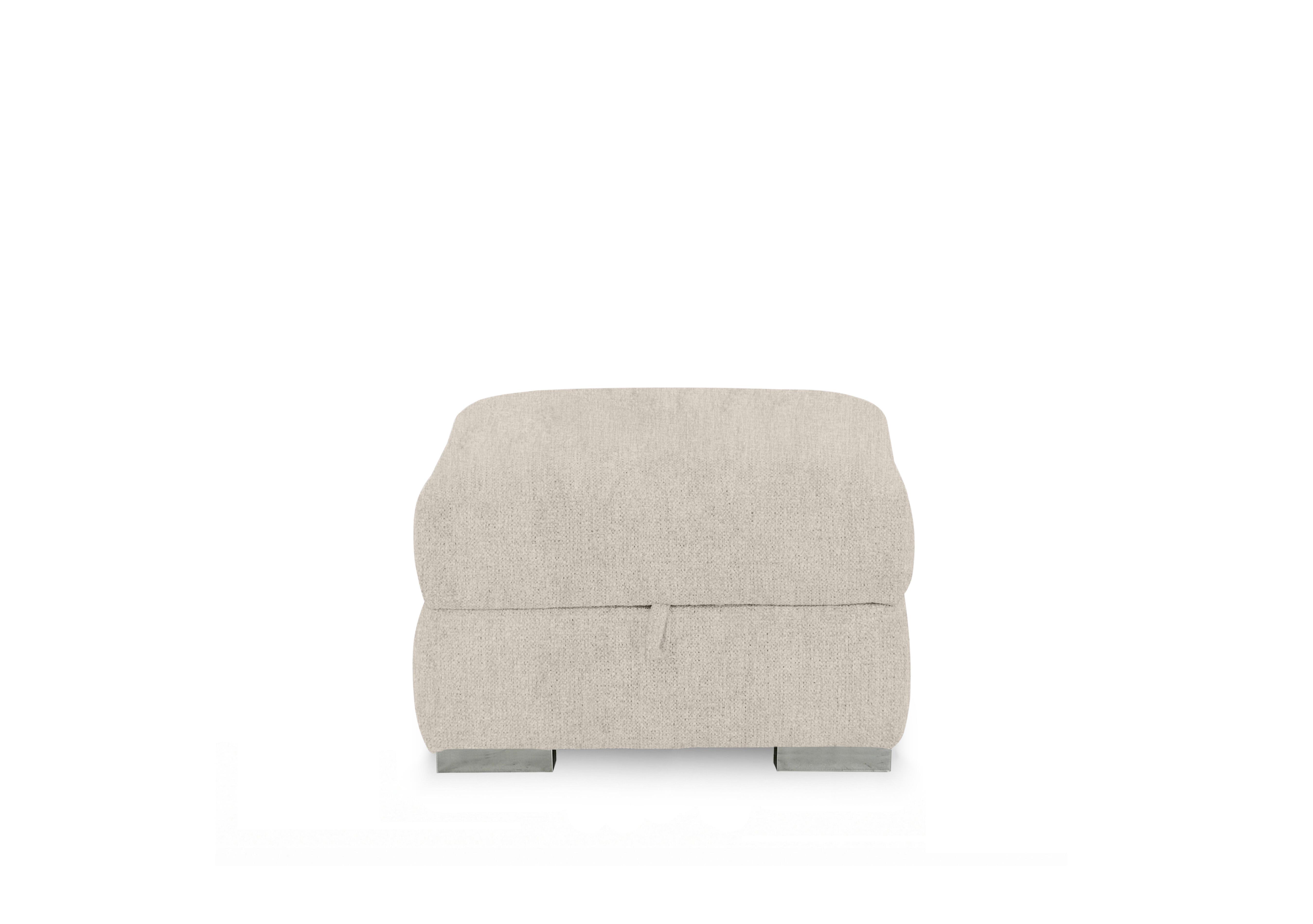 Edison Fabric Storage Footstool in Fab-Crn-R120 Beige Gm on Furniture Village
