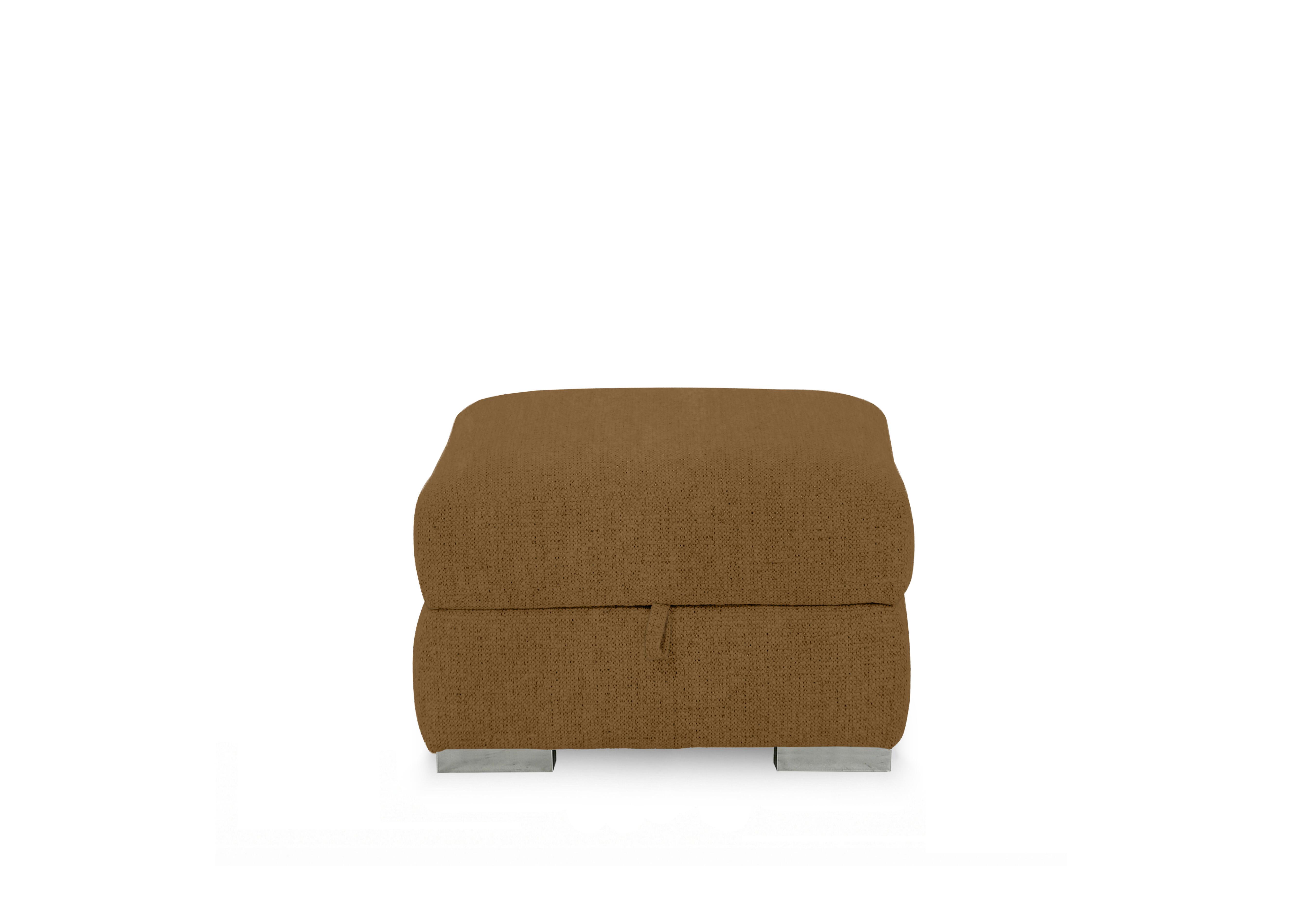 Edison Fabric Storage Footstool in Fab-Dab-R11 Fennelseed Gm on Furniture Village