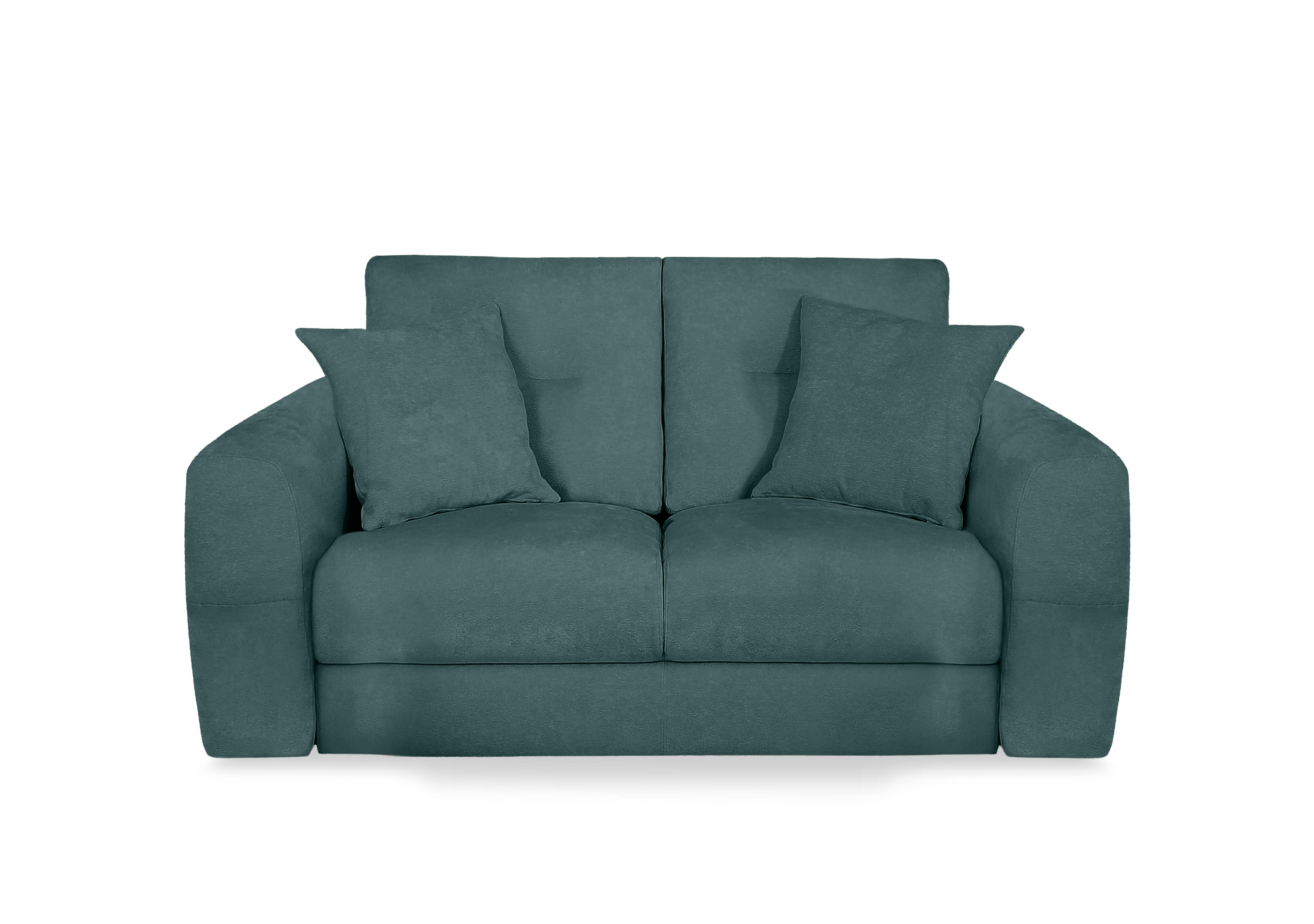 Nest Fabric 2 Seater Sofa in Fab-Dab-R17 Peacock on Furniture Village