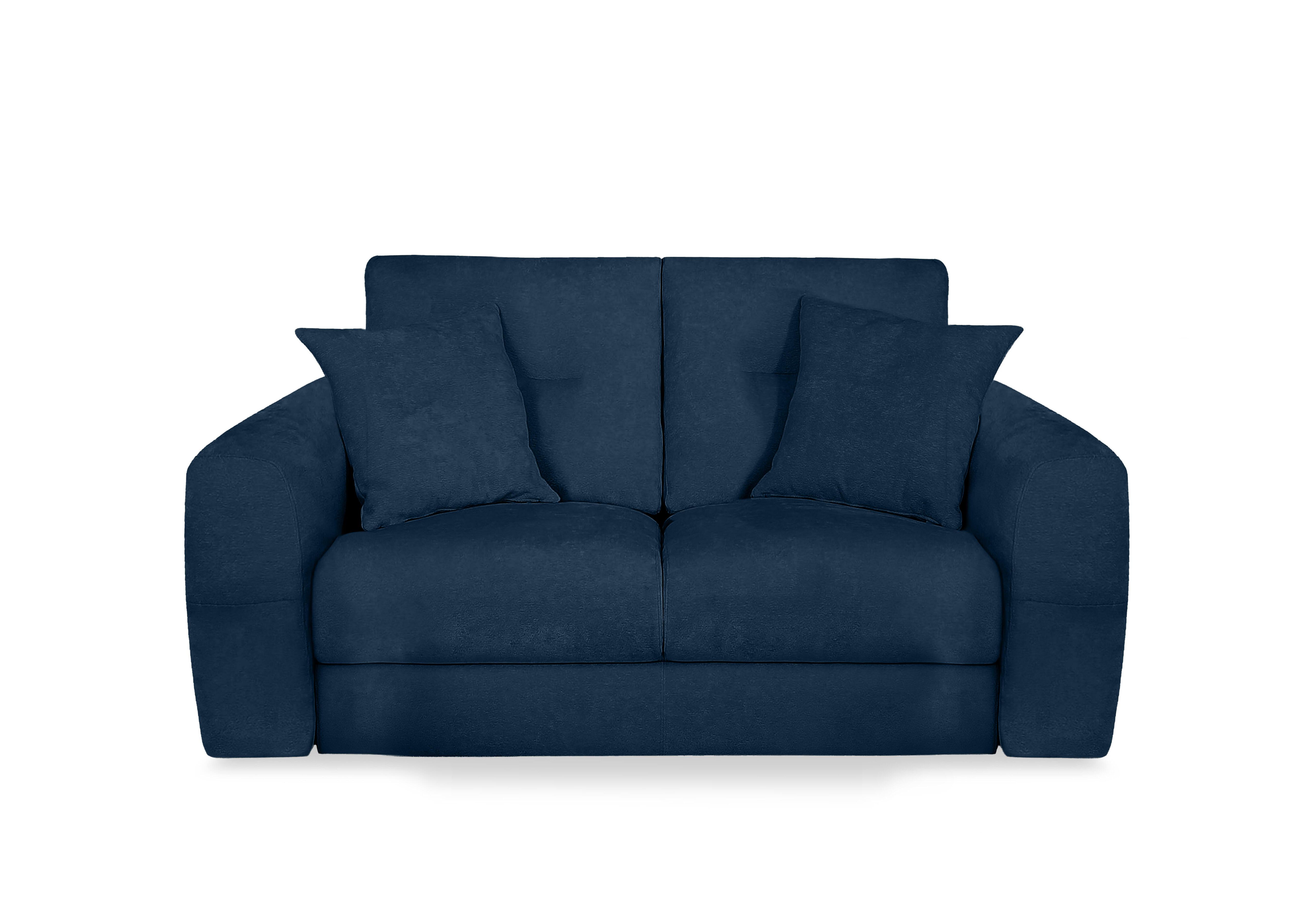 Nest Fabric 2 Seater Sofa in Fab-Dab-R23 Steel Blue on Furniture Village