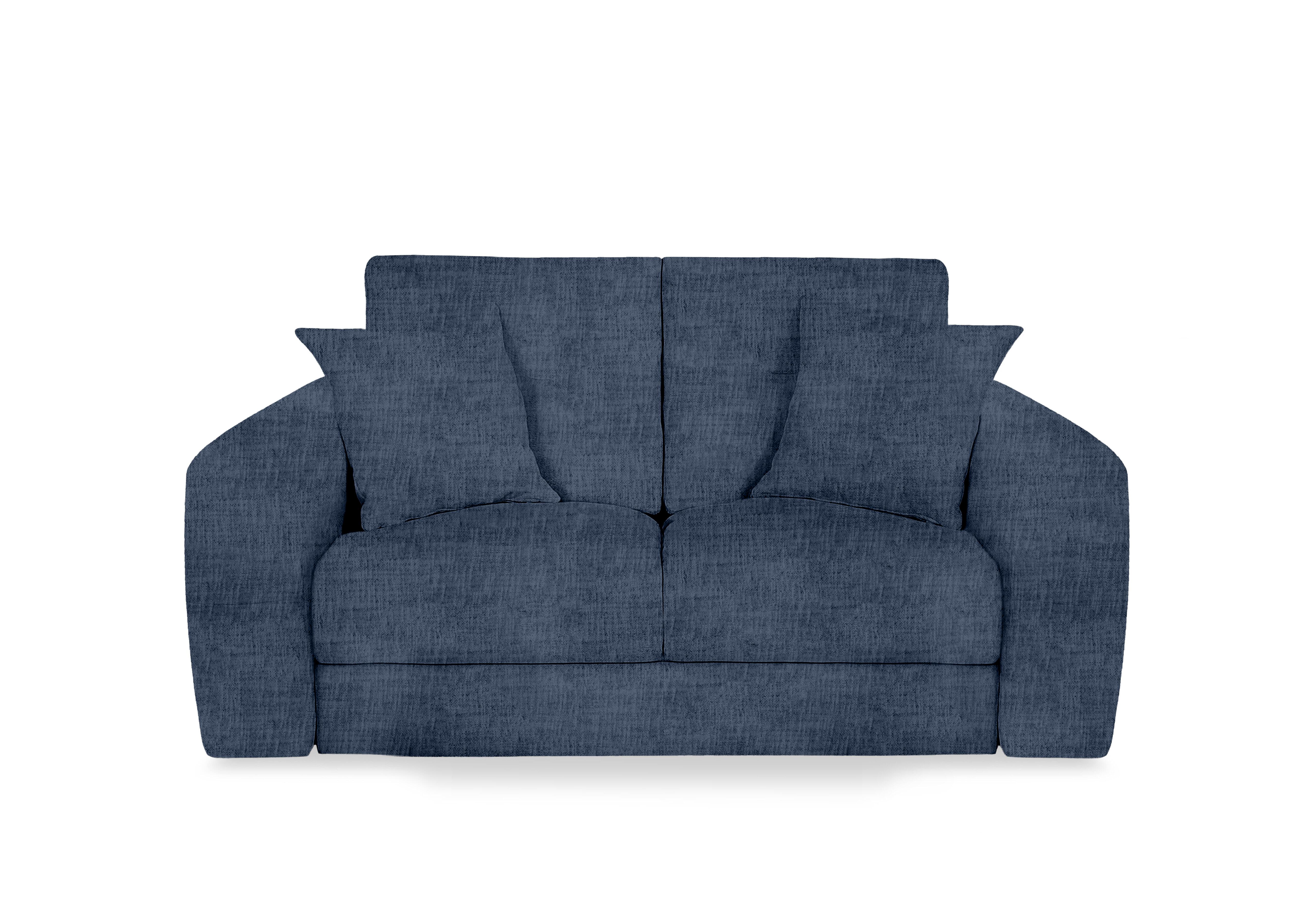 Nest Fabric 2 Seater Sofa in Fab-Mga-R10 Dark Denim on Furniture Village